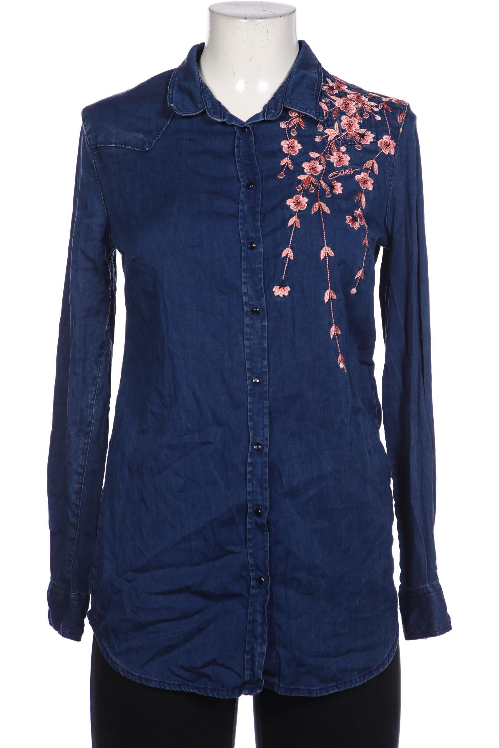 

Guess Damen Bluse, marineblau, Gr. 36