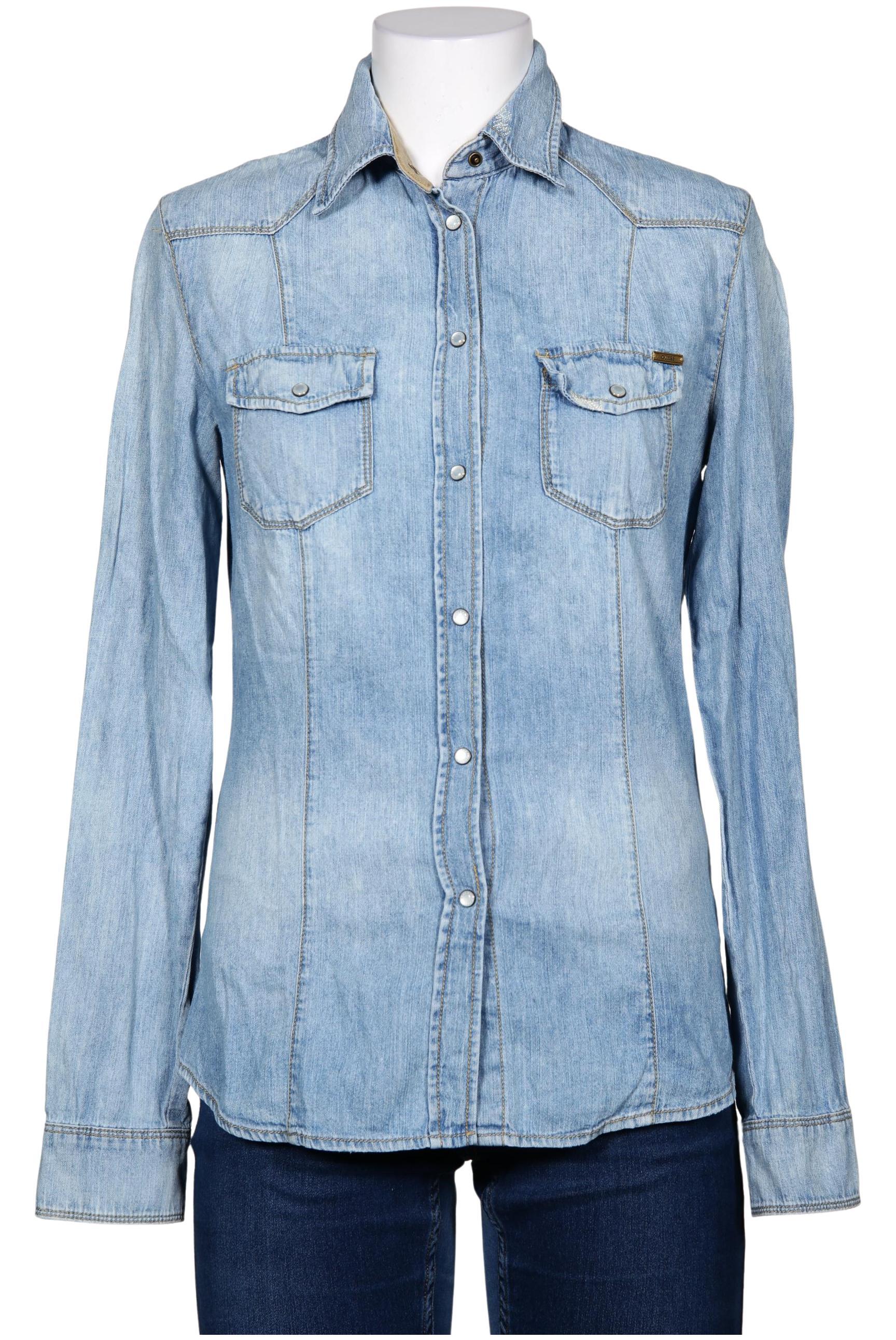 

Guess Damen Bluse, hellblau, Gr. 42