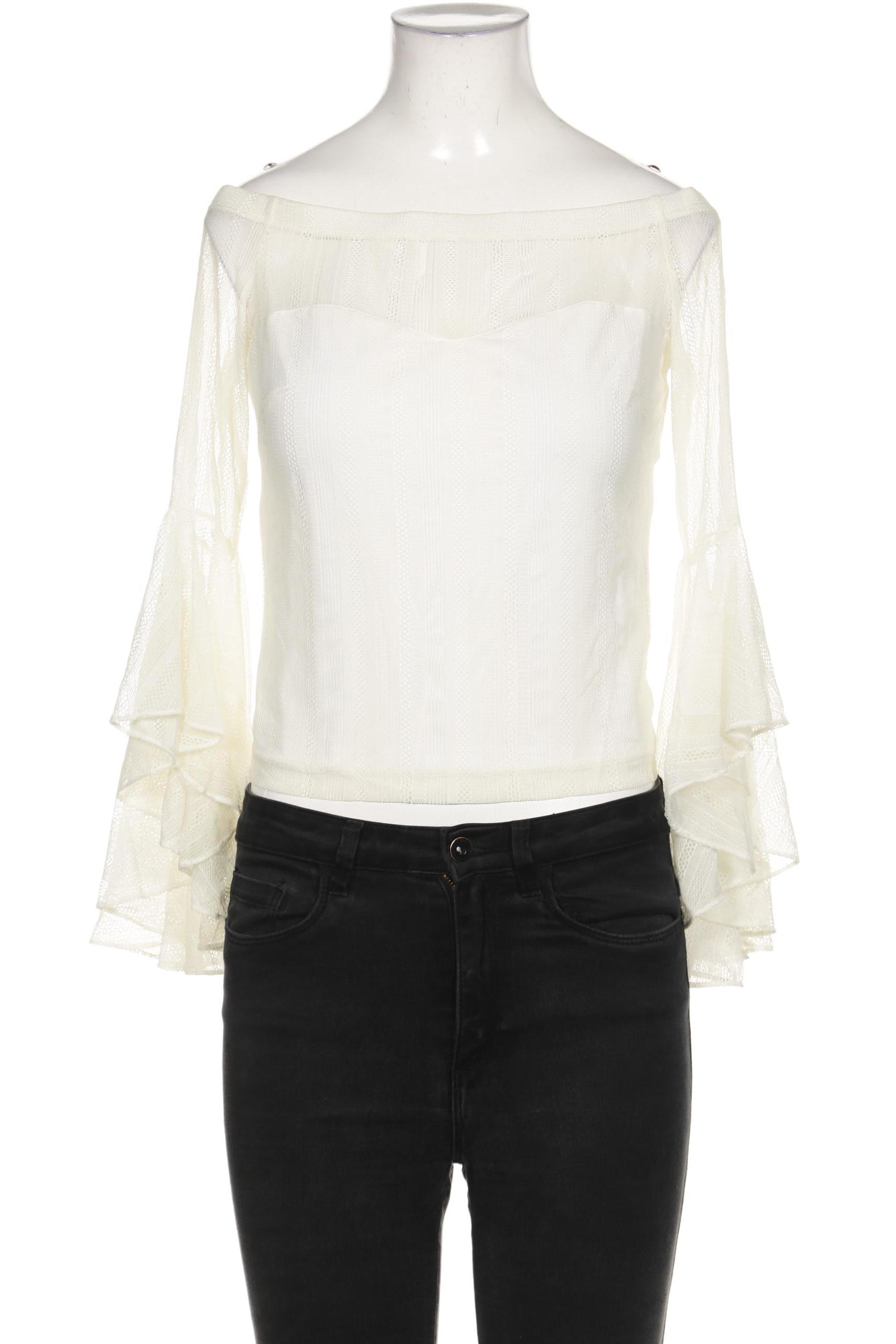 

GUESS Damen Bluse, cremeweiß