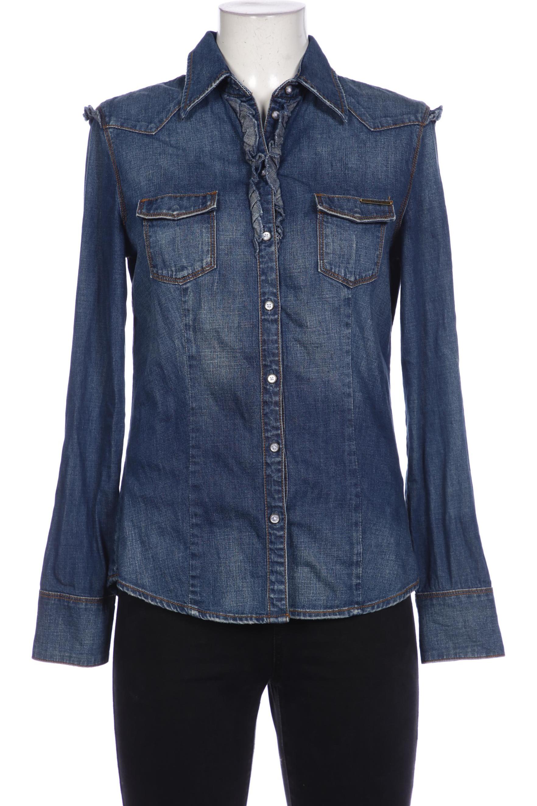 

Guess Damen Bluse, blau, Gr. 38