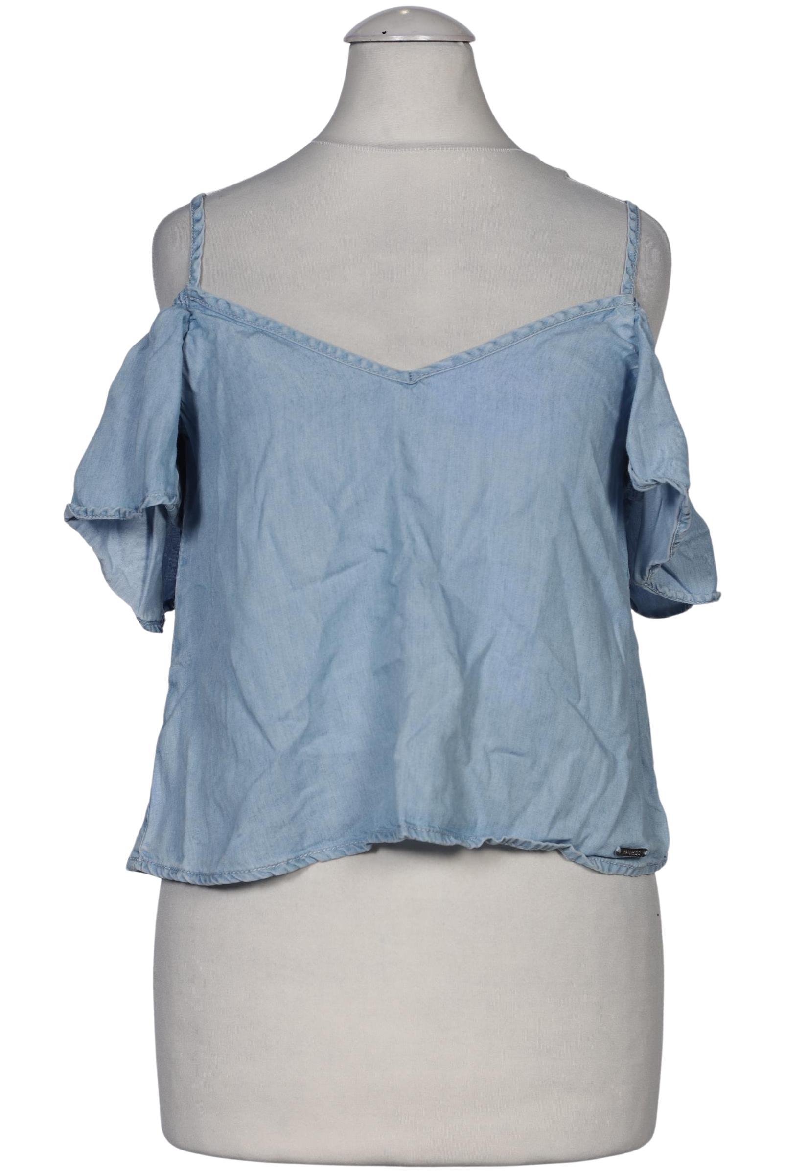 

Guess Damen Bluse, hellblau, Gr. 34