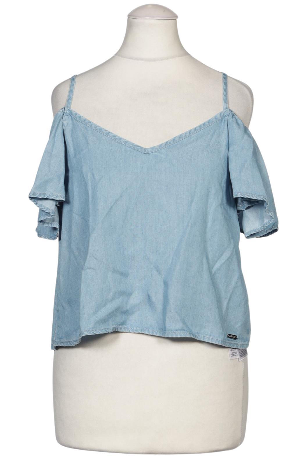 

Guess Damen Bluse, hellblau, Gr. 32