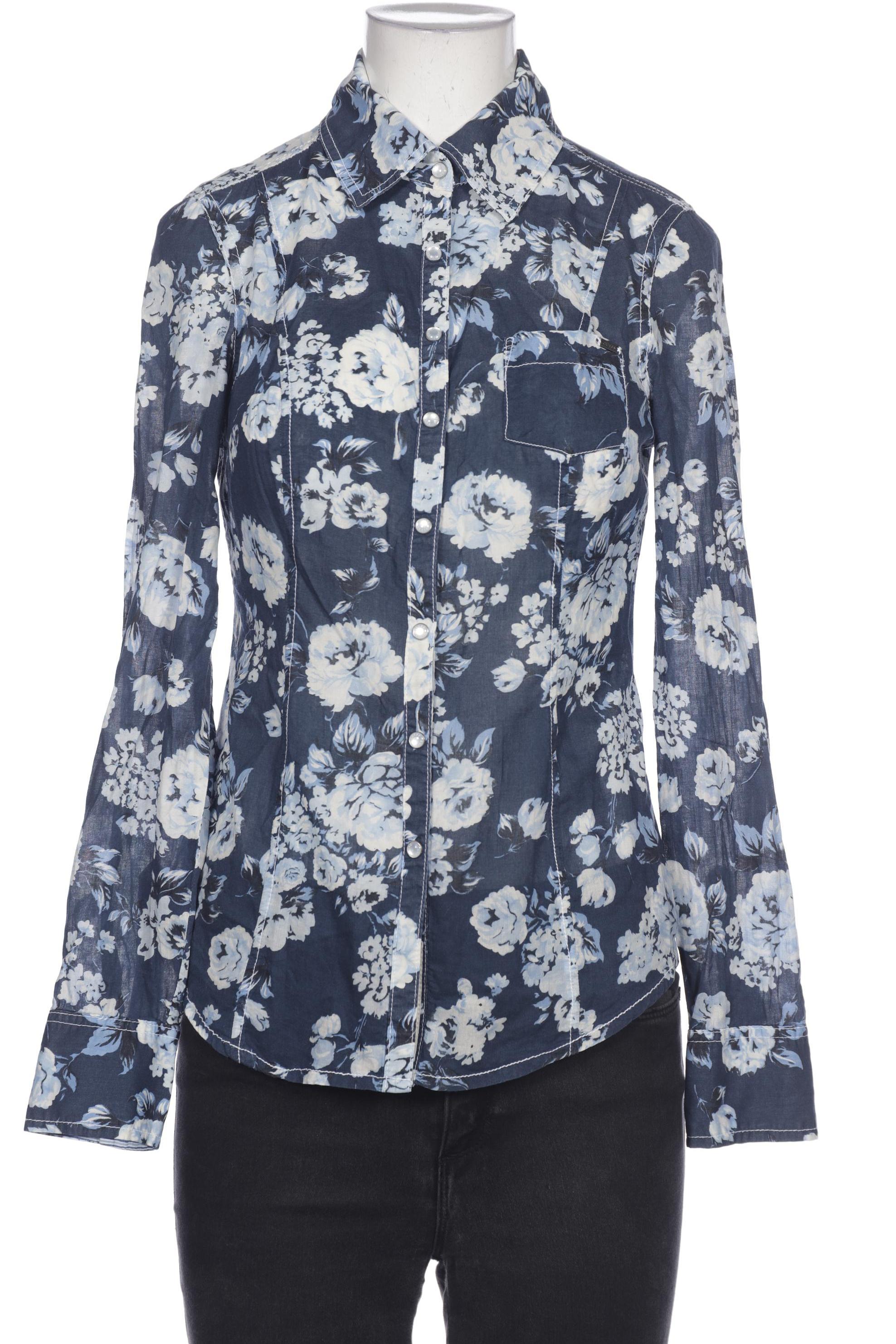

GUESS Damen Bluse, marineblau