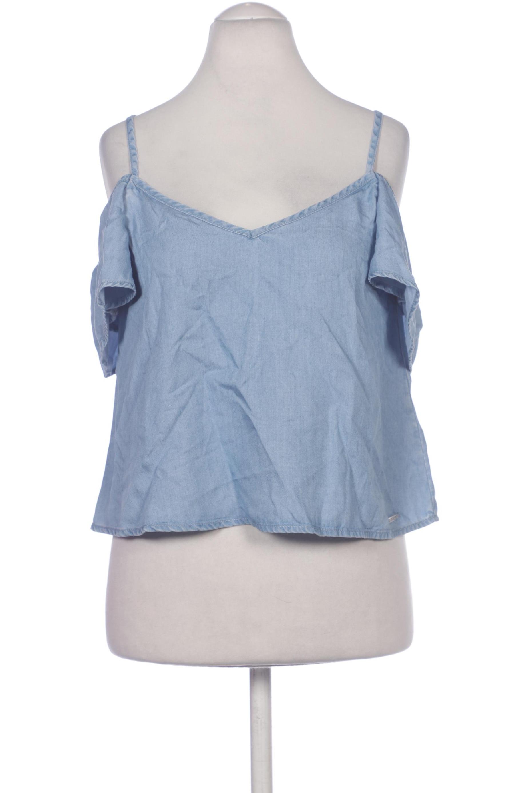 

Guess Damen Bluse, blau, Gr. 38