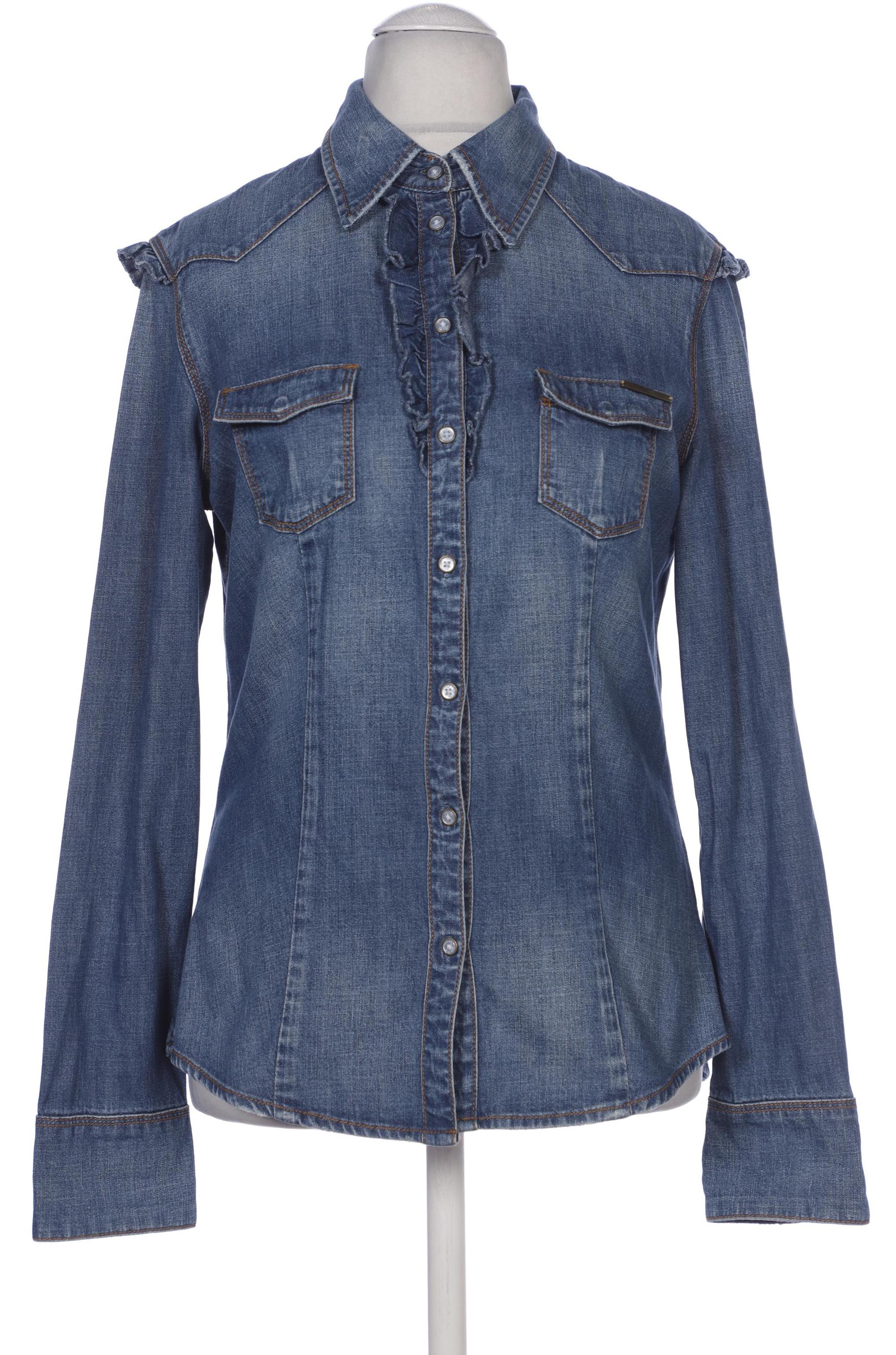 

Guess Damen Bluse, blau, Gr. 38