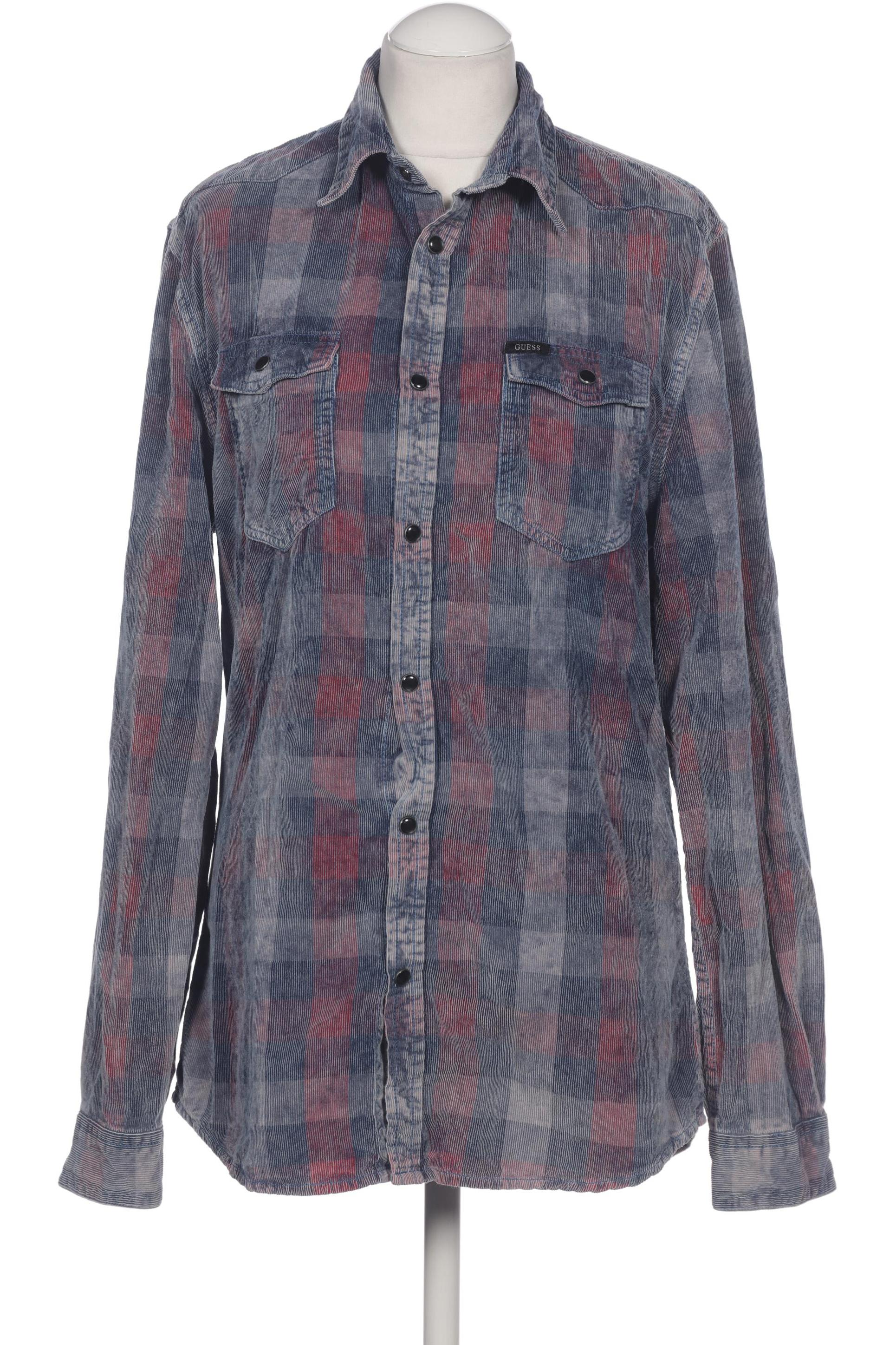 

Guess Damen Bluse, blau, Gr. 38