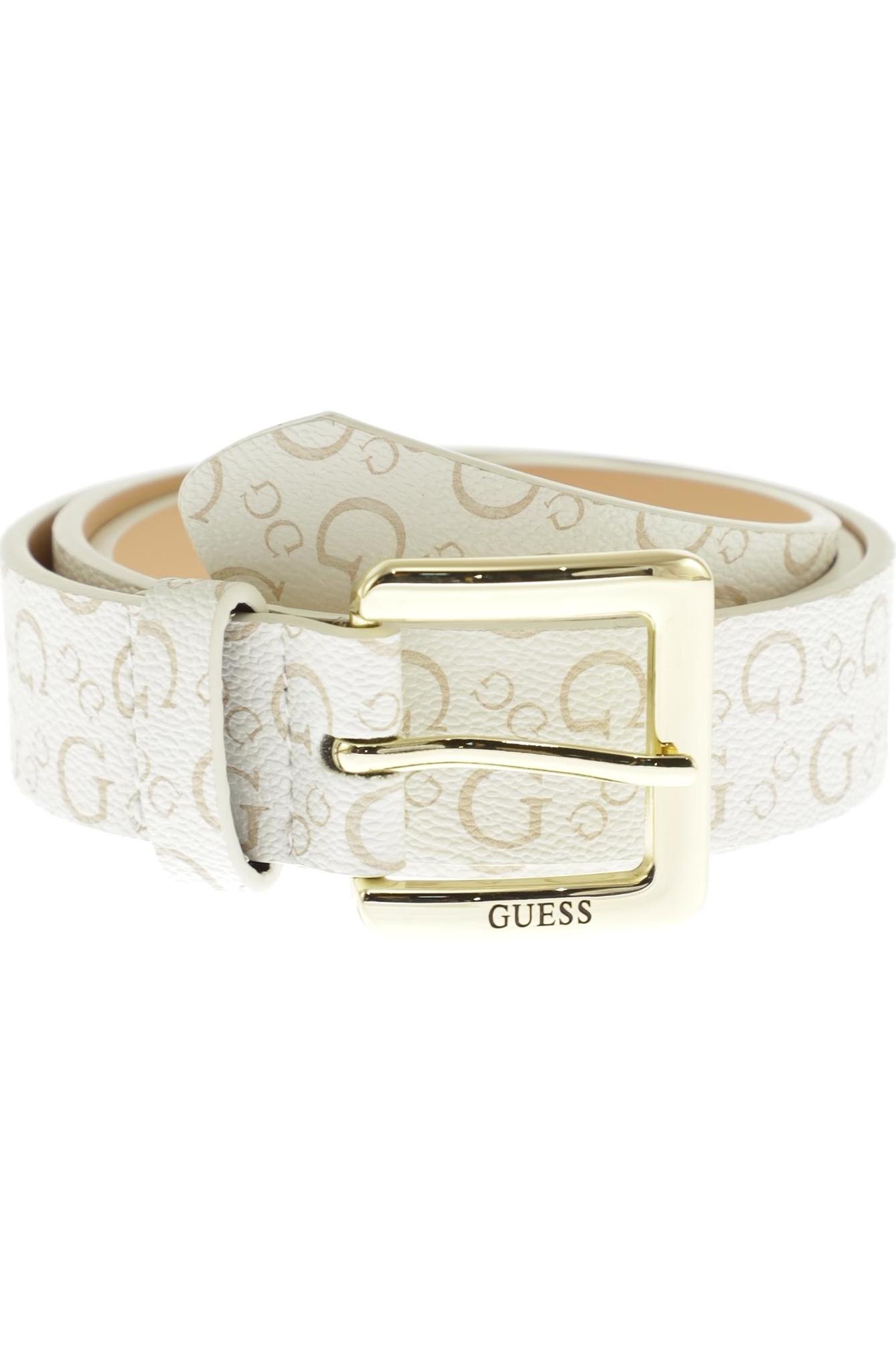 

Guess Damen Gürtel, cremeweiß, Gr. 80