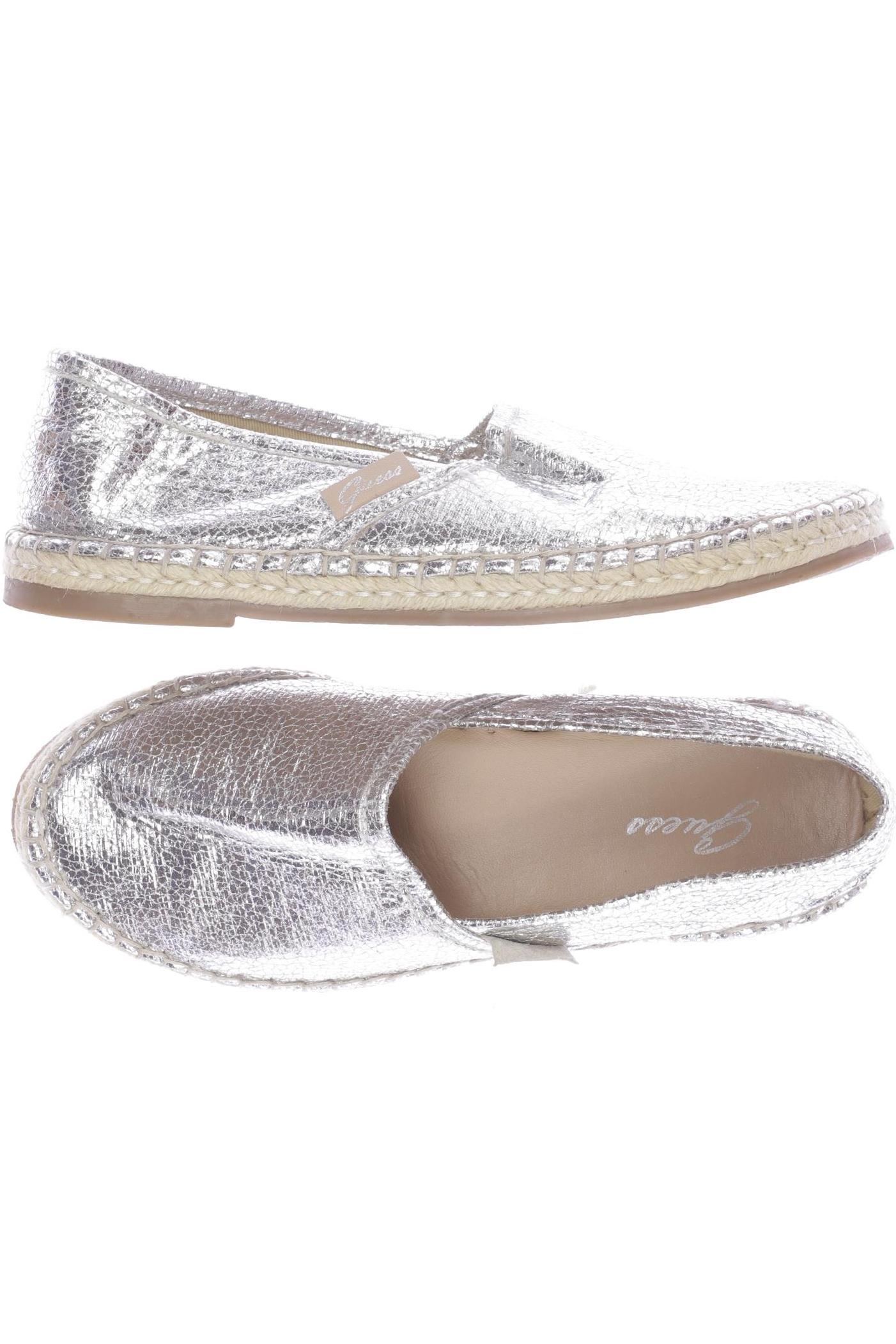 

GUESS Damen Halbschuh, silber