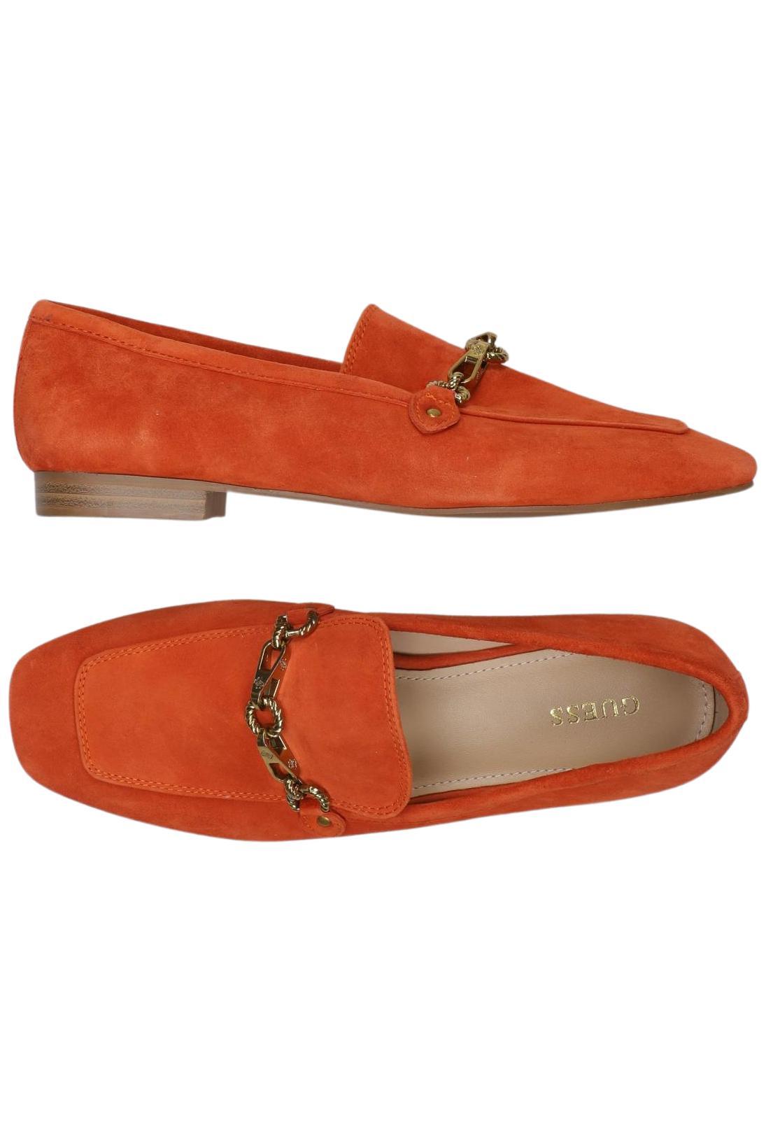 

Guess Damen Halbschuh, orange, Gr. 36