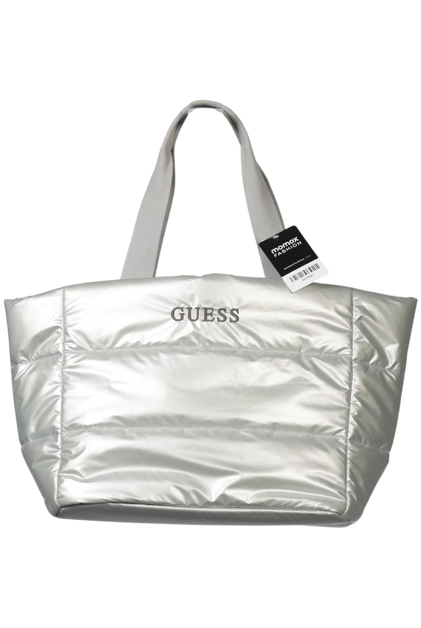 

Guess Damen Handtasche, silber, Gr.