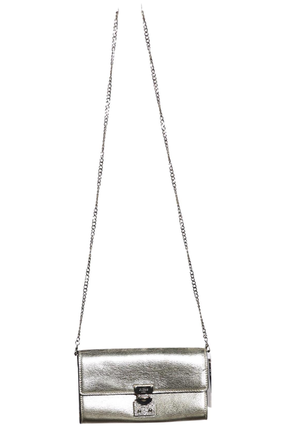 

Guess Damen Handtasche, silber, Gr.