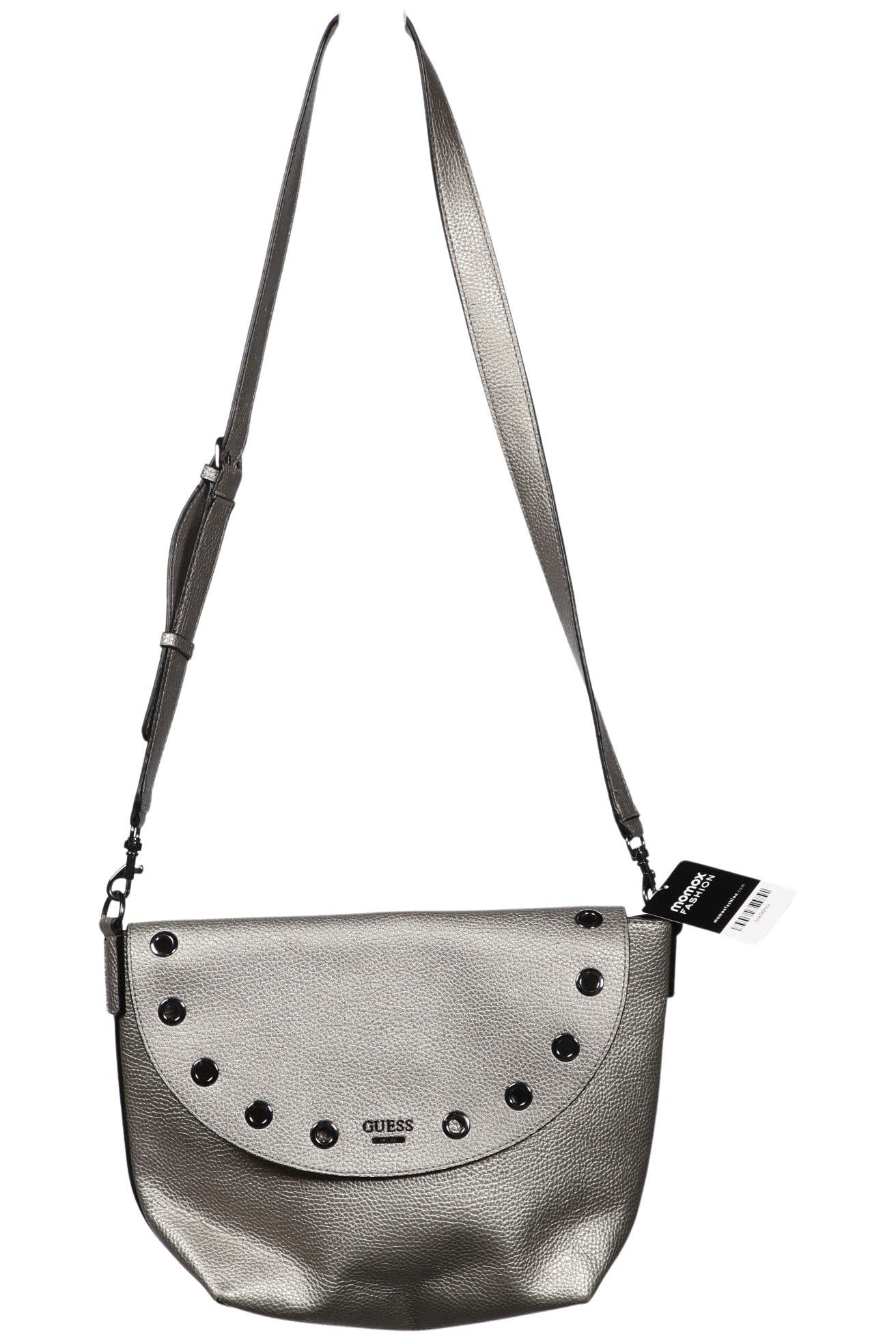 

Guess Damen Handtasche, silber, Gr.