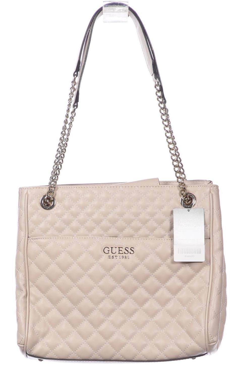 

Guess Damen Handtasche, beige, Gr.