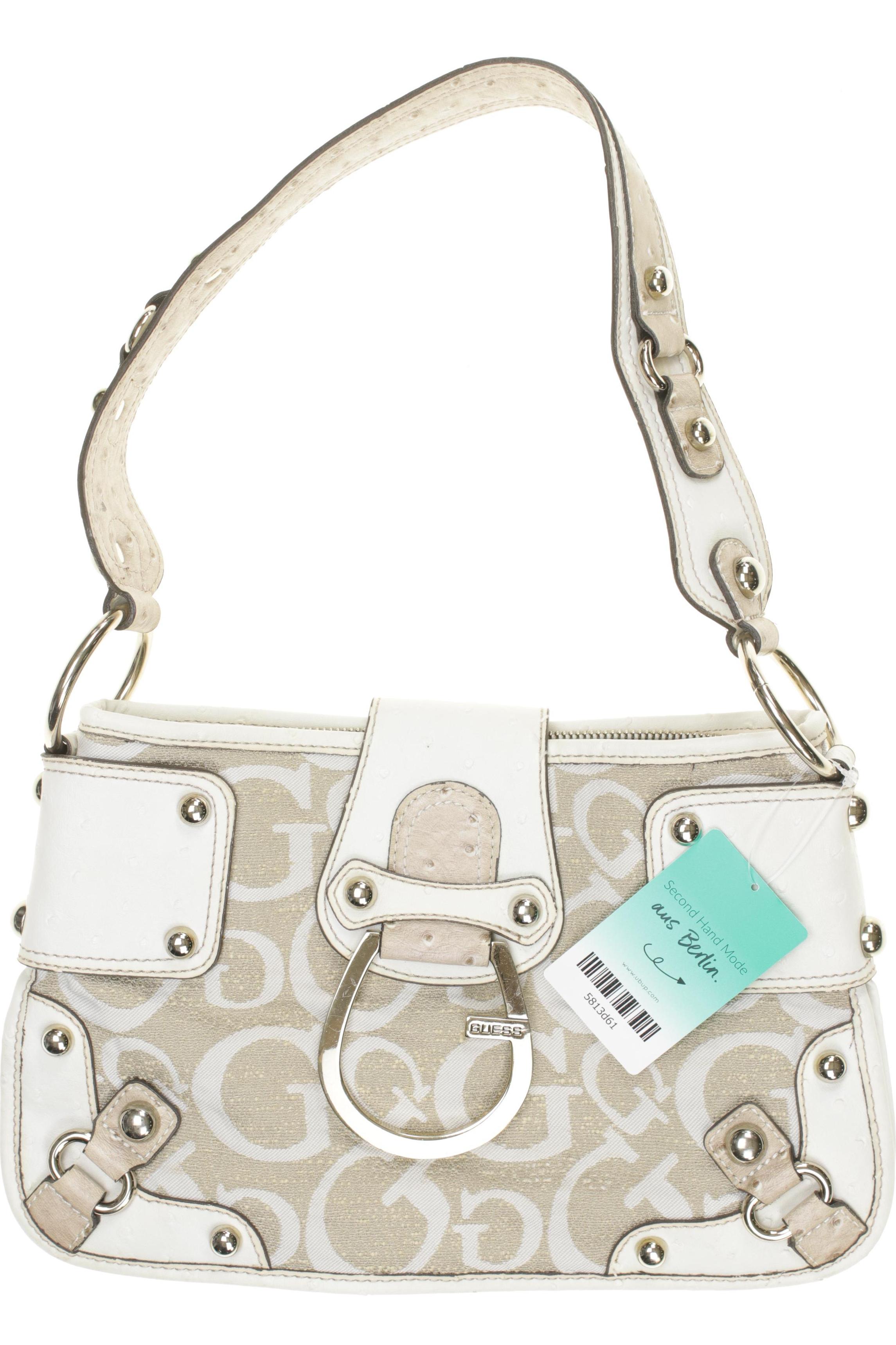 

Guess Damen Handtasche, beige, Gr.