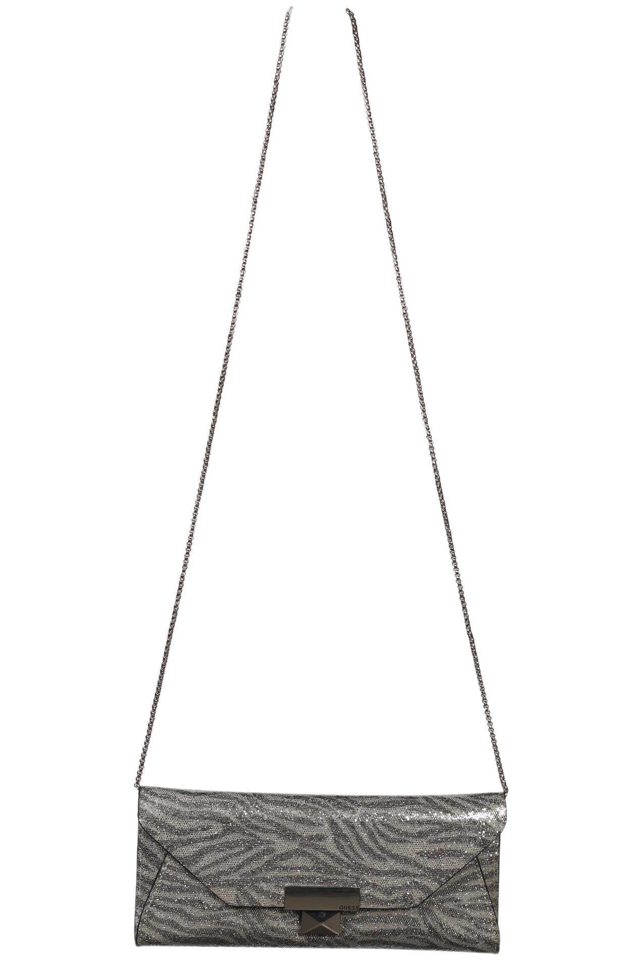 

Guess Damen Handtasche, silber, Gr.