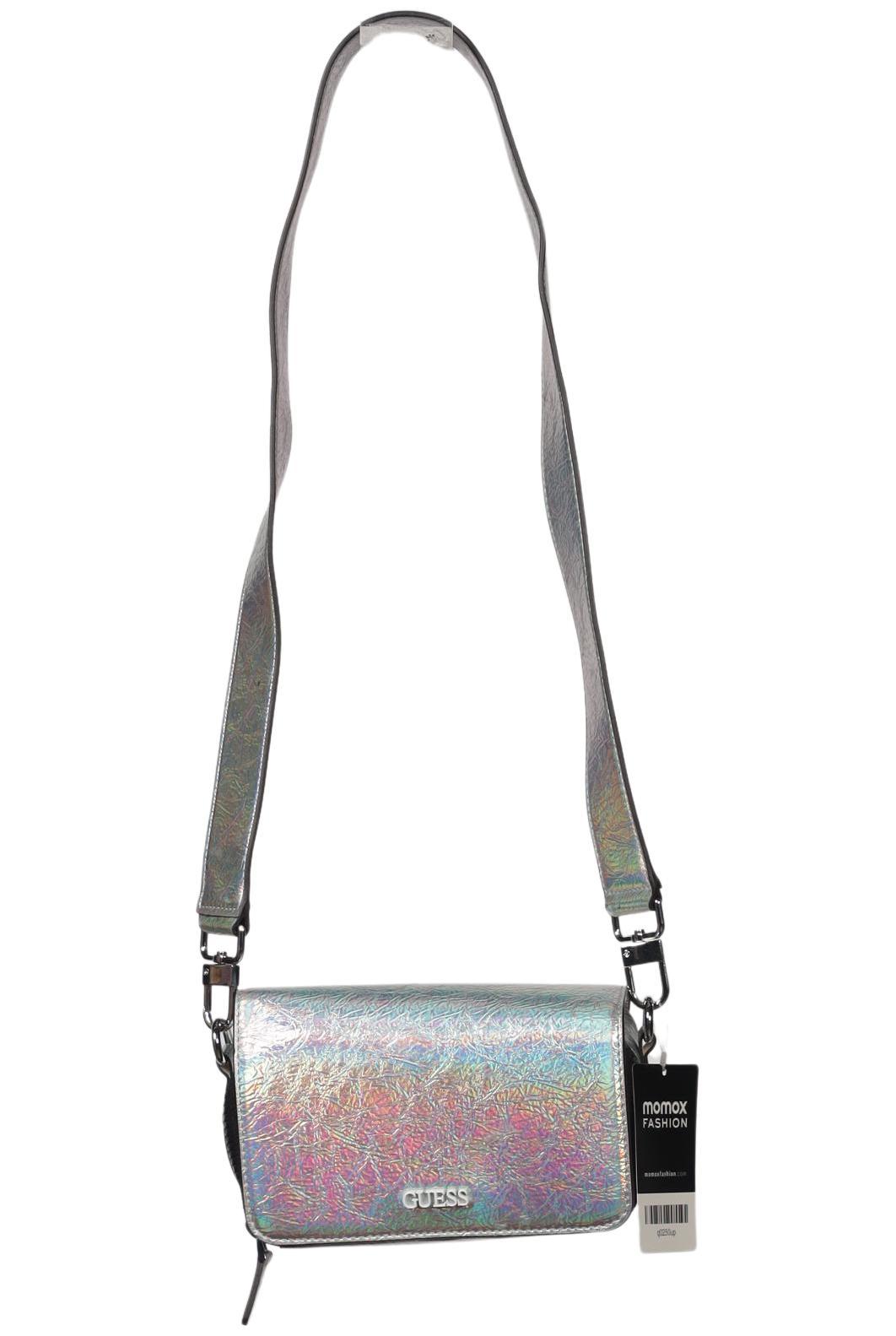 

Guess Damen Handtasche, silber, Gr.