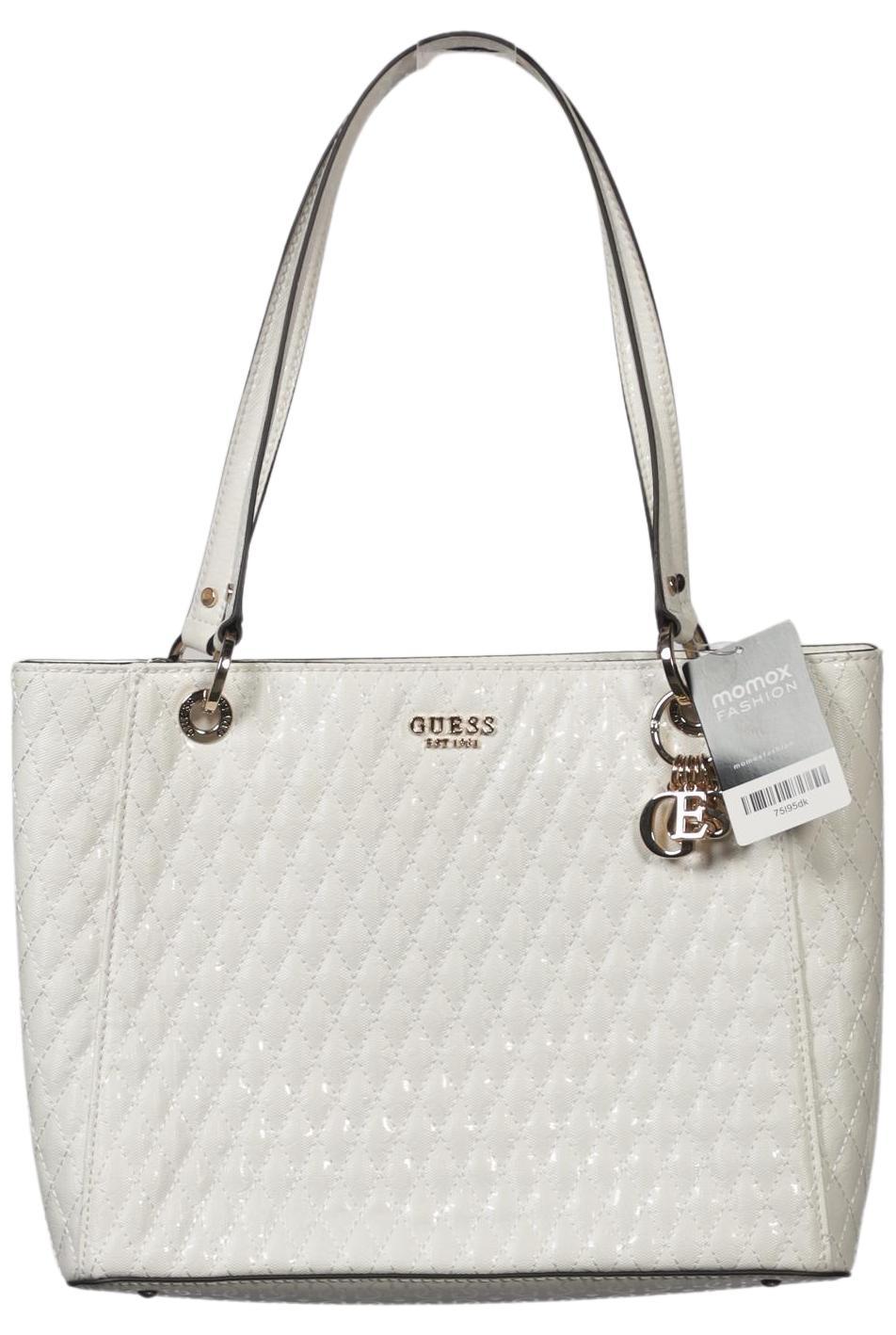 

Guess Damen Handtasche, cremeweiß, Gr.