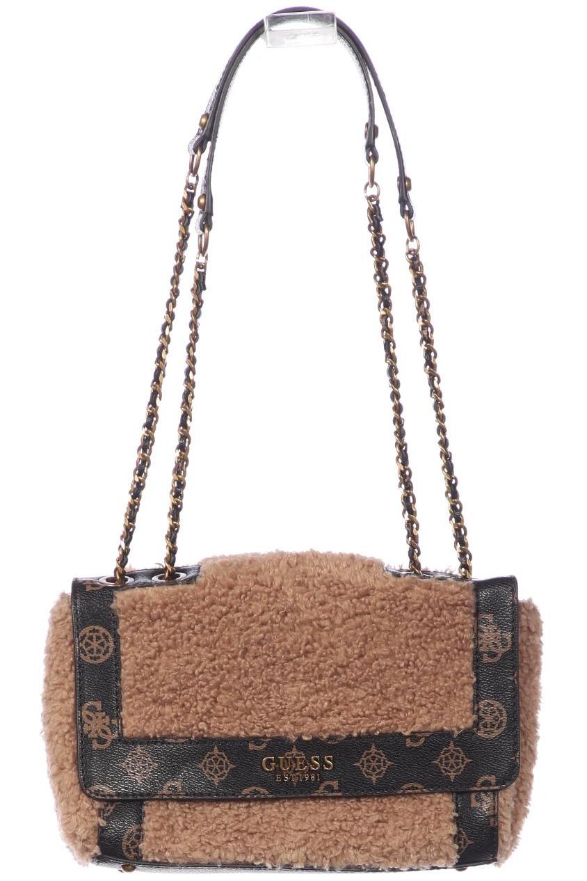 

Guess Damen Handtasche, beige, Gr.