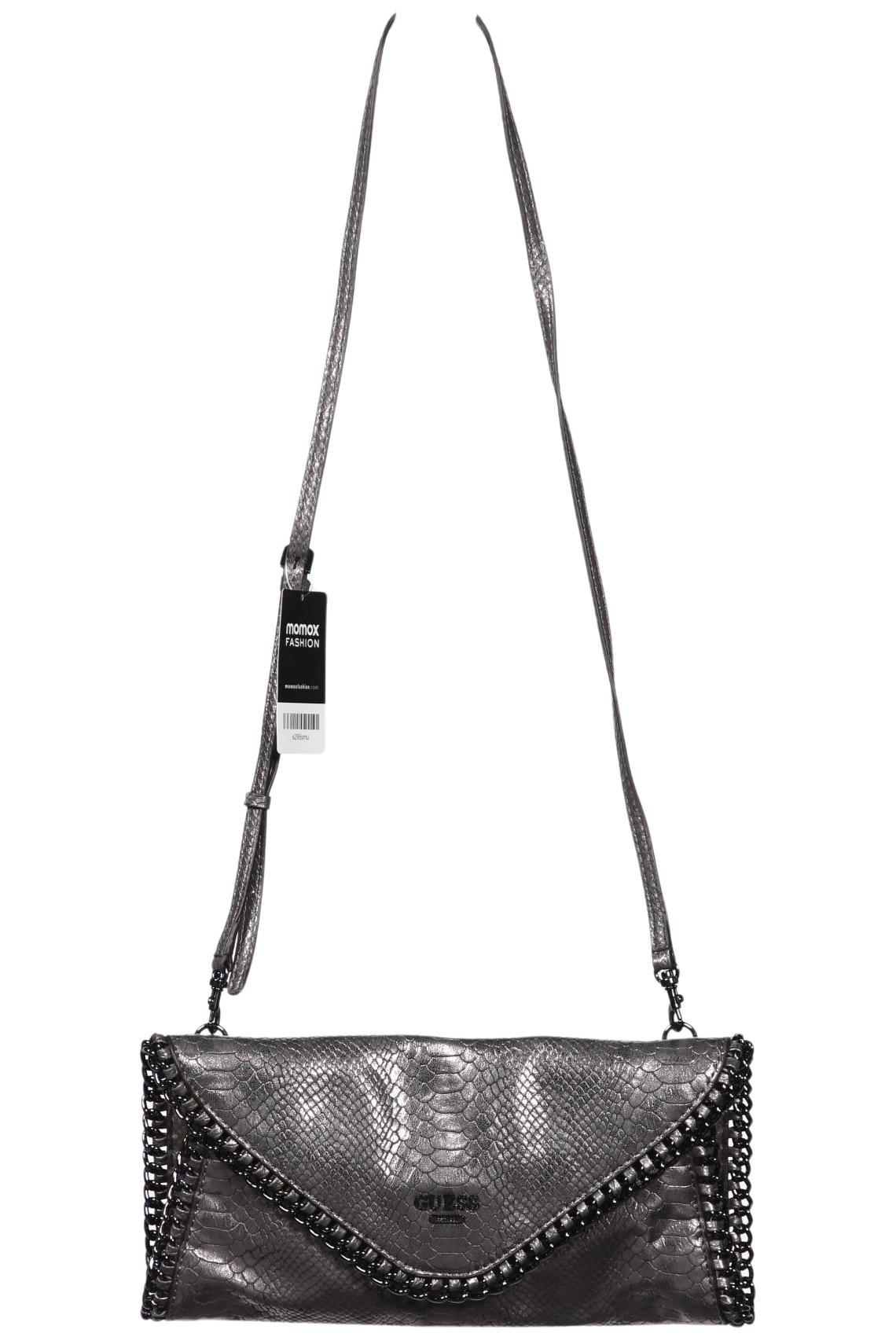 

Guess Damen Handtasche, silber, Gr.