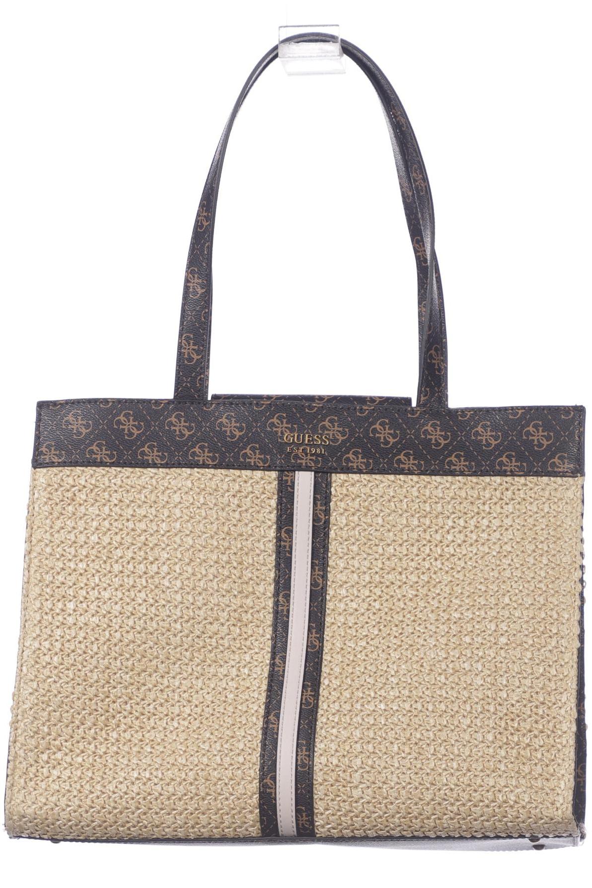 

Guess Damen Handtasche, beige, Gr.