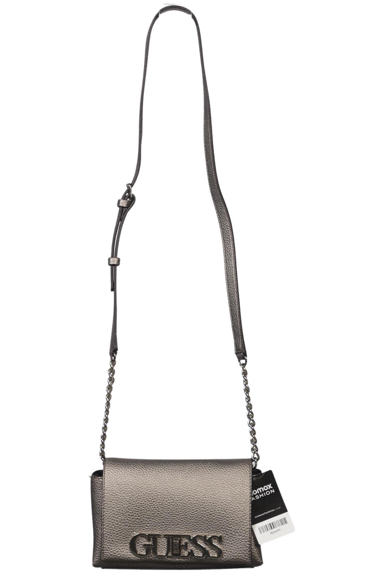

Guess Damen Handtasche, silber, Gr.