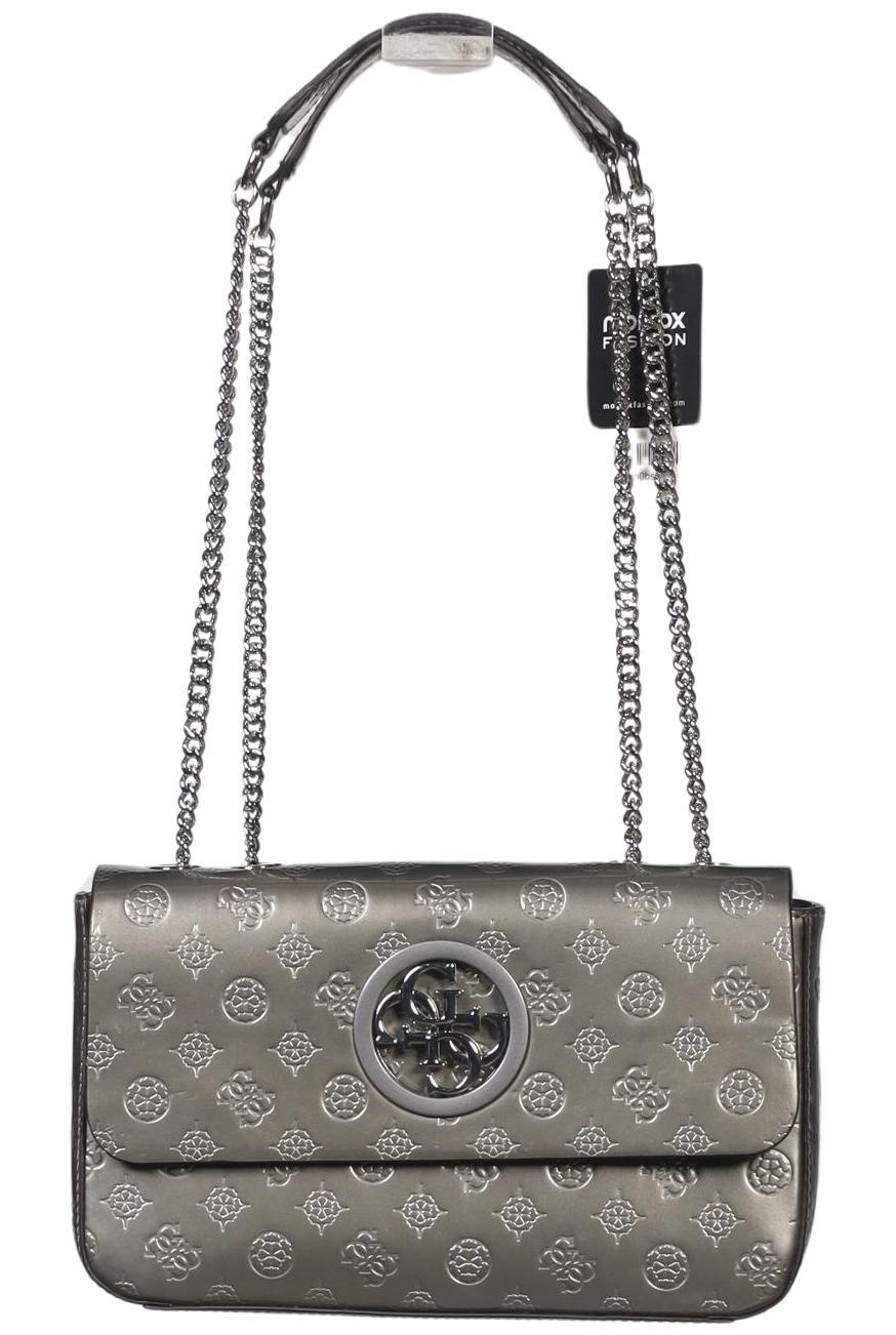 

Guess Damen Handtasche, silber, Gr.