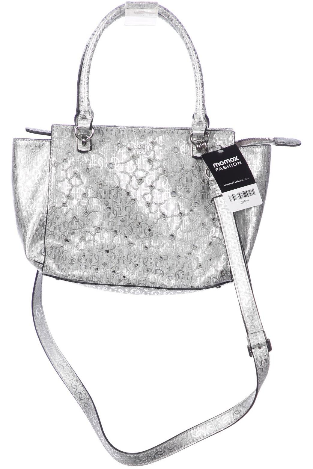 

Guess Damen Handtasche, silber, Gr.