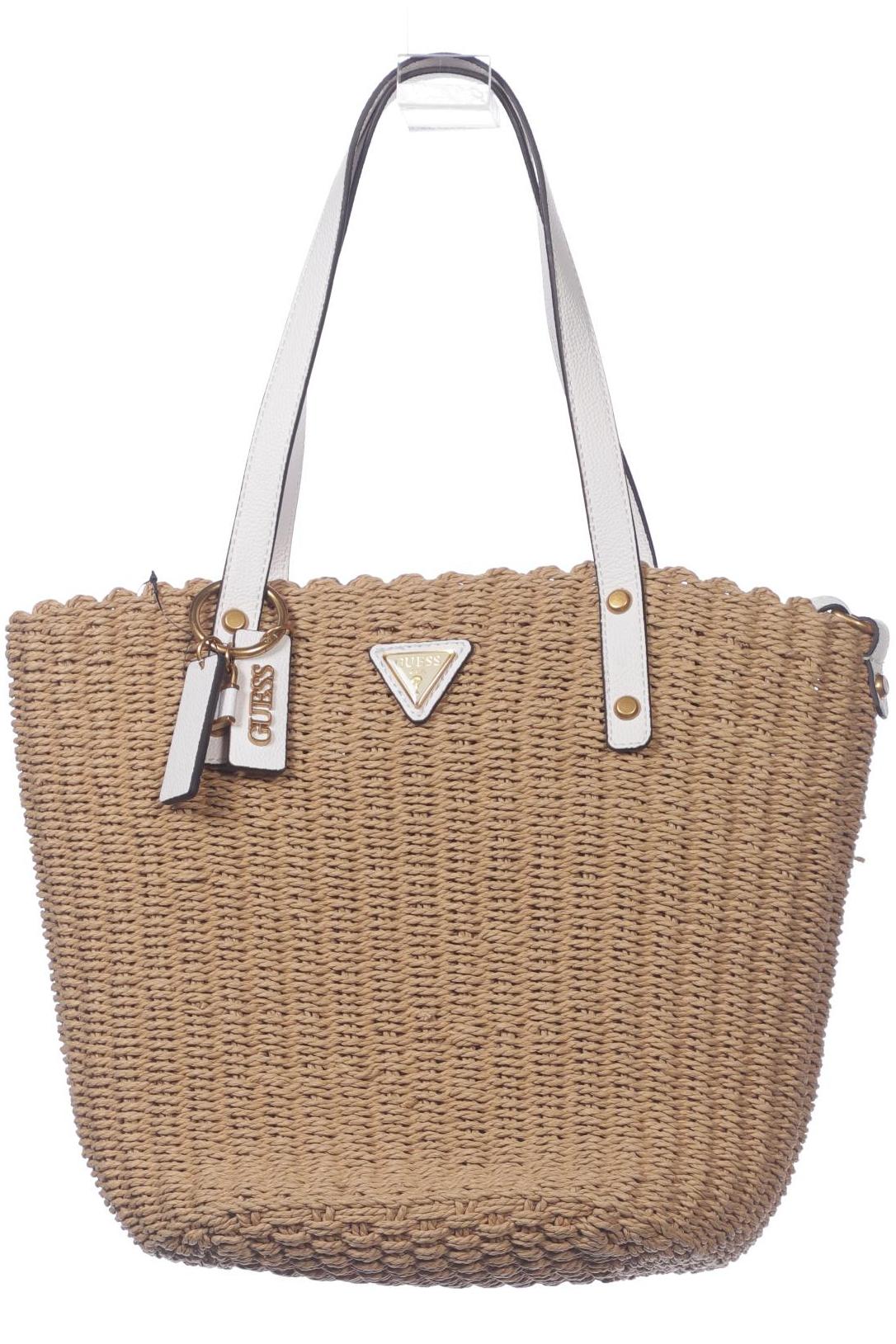 

Guess Damen Handtasche, beige, Gr.