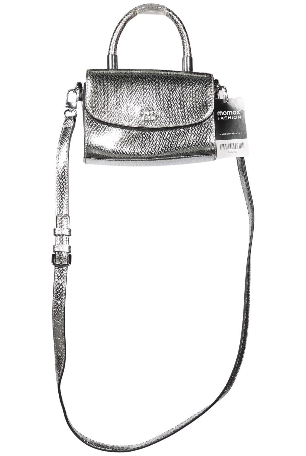 

Guess Damen Handtasche, silber, Gr.