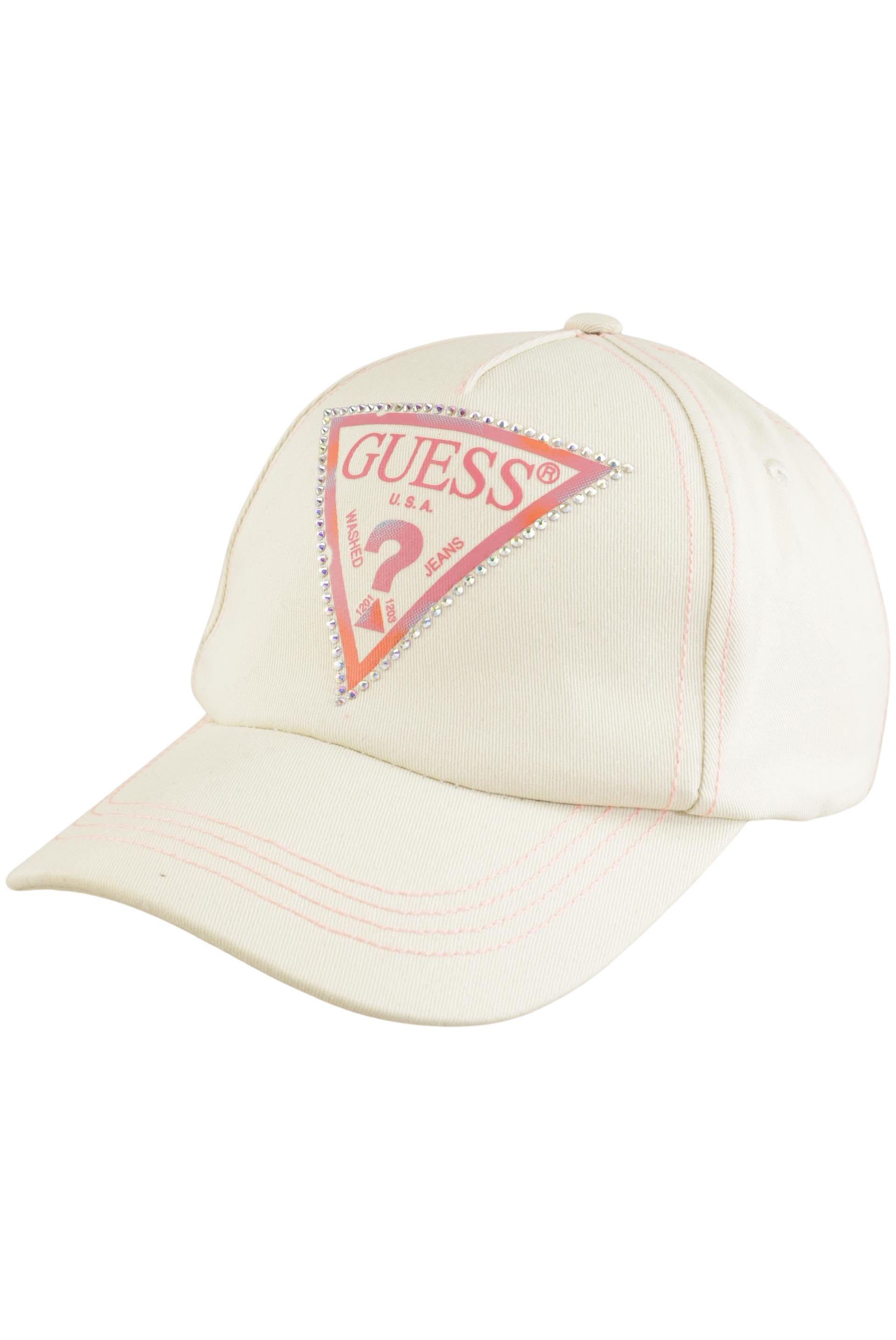 

Guess Damen Hut/Mütze, cremeweiß, Gr. uni