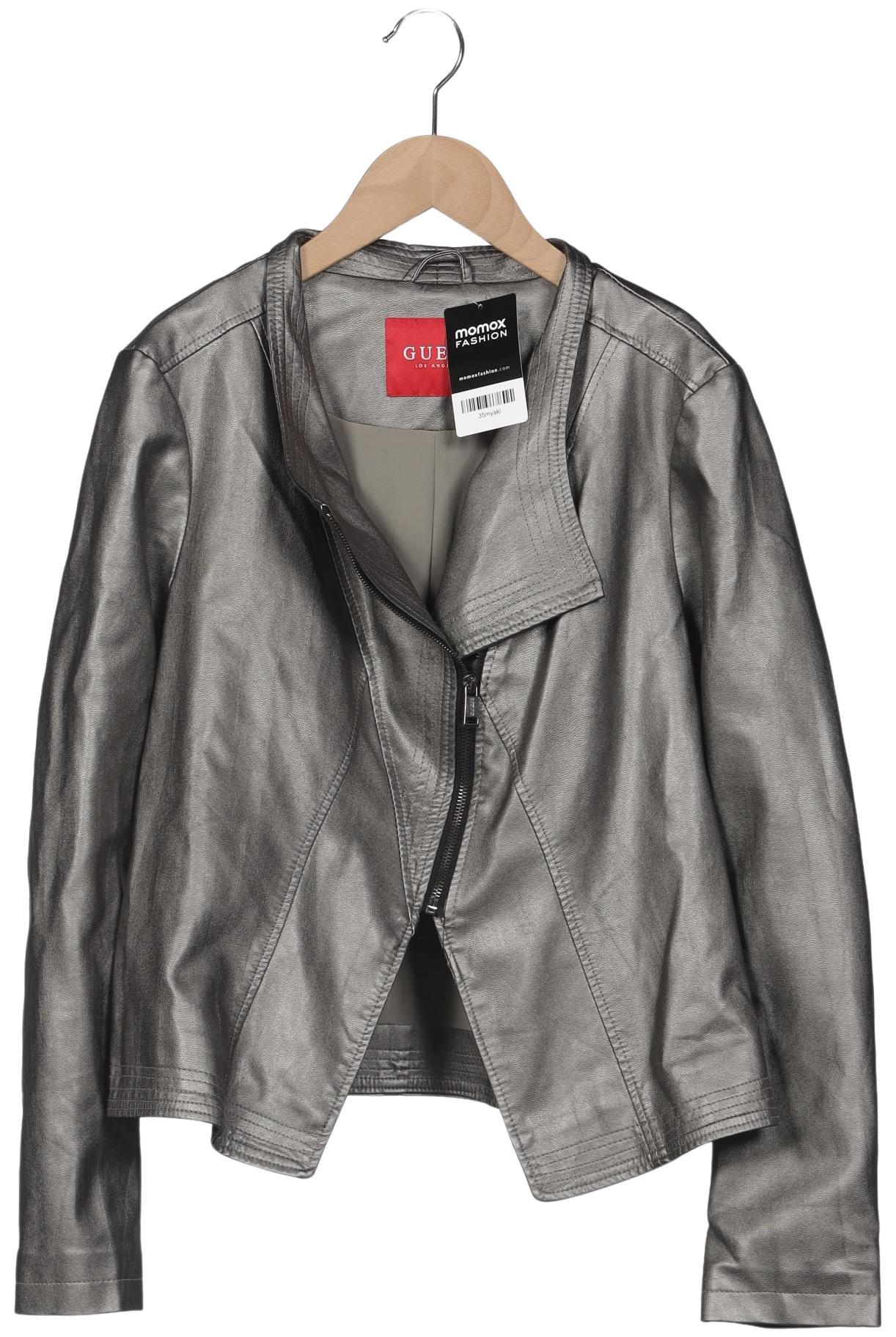 

Guess Damen Jacke, silber, Gr. 44