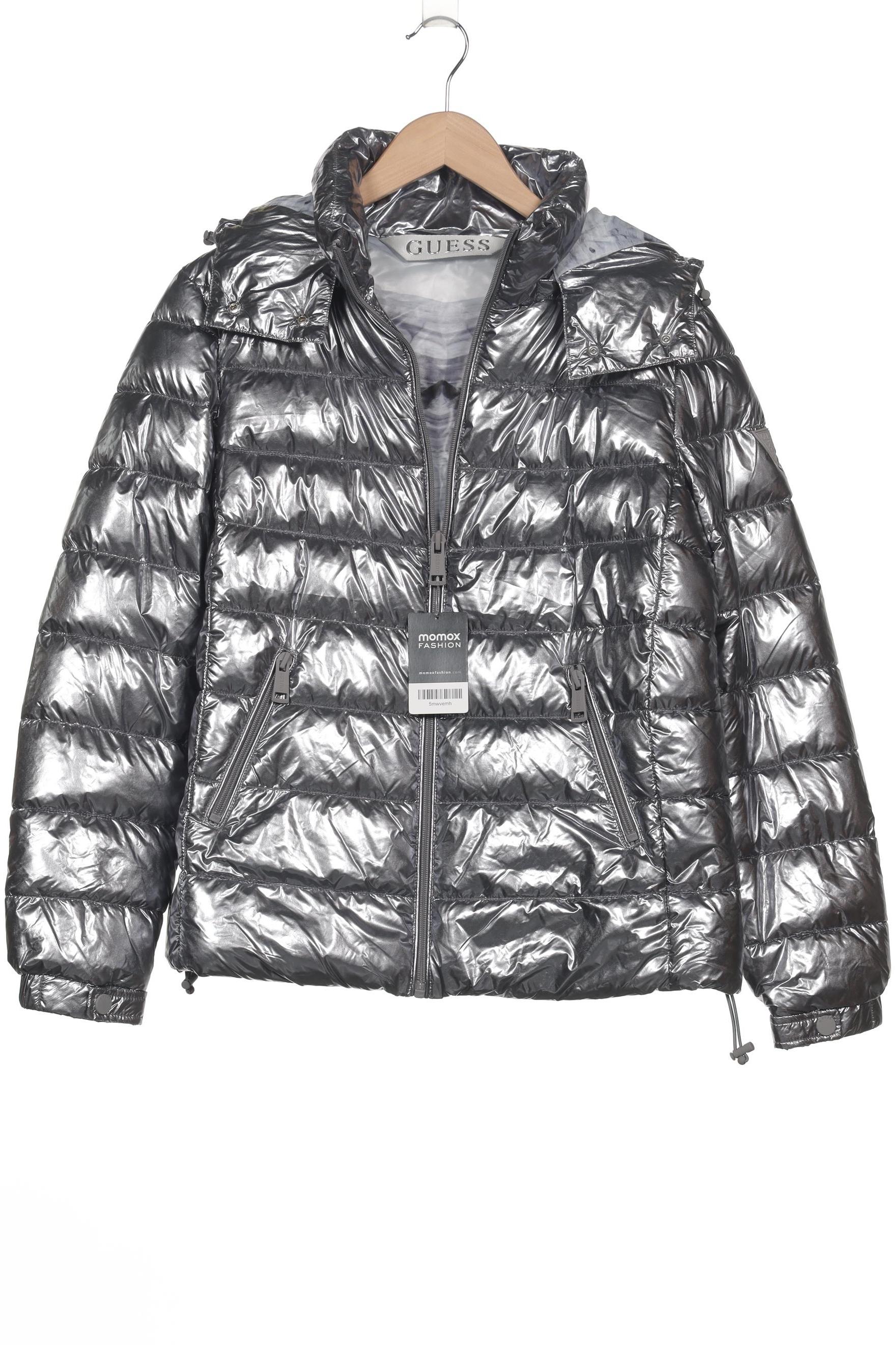 

Guess Damen Jacke, silber, Gr. 42