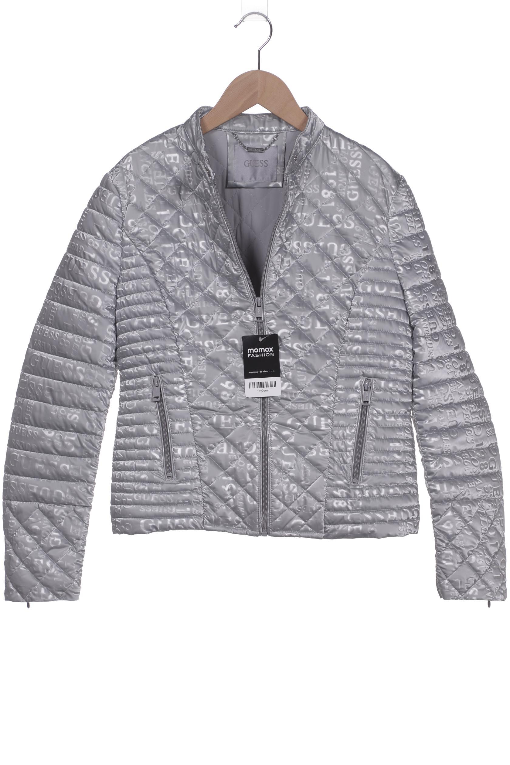 

Guess Damen Jacke, silber, Gr. 38