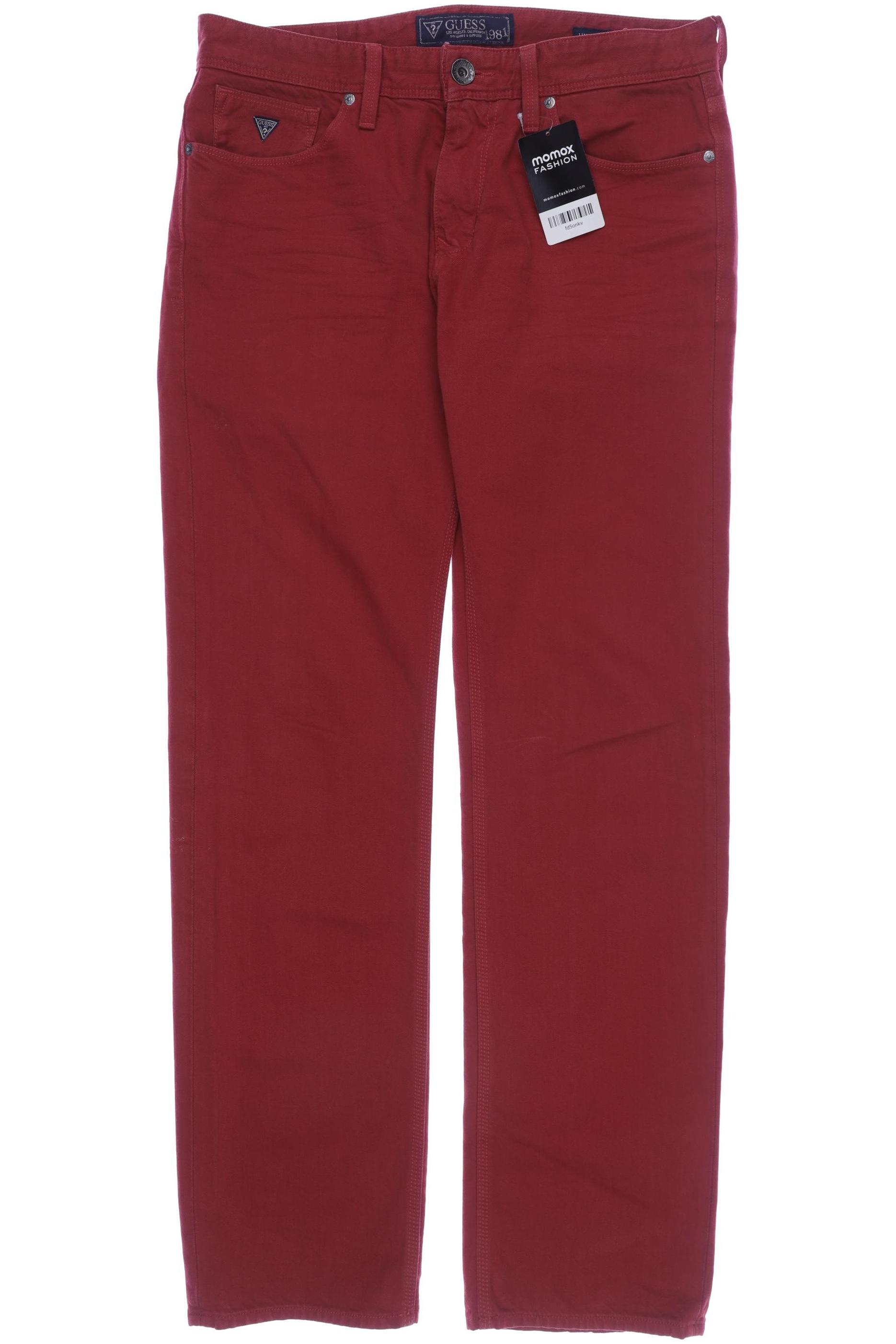 

Guess Damen Jeans, rot, Gr. 42