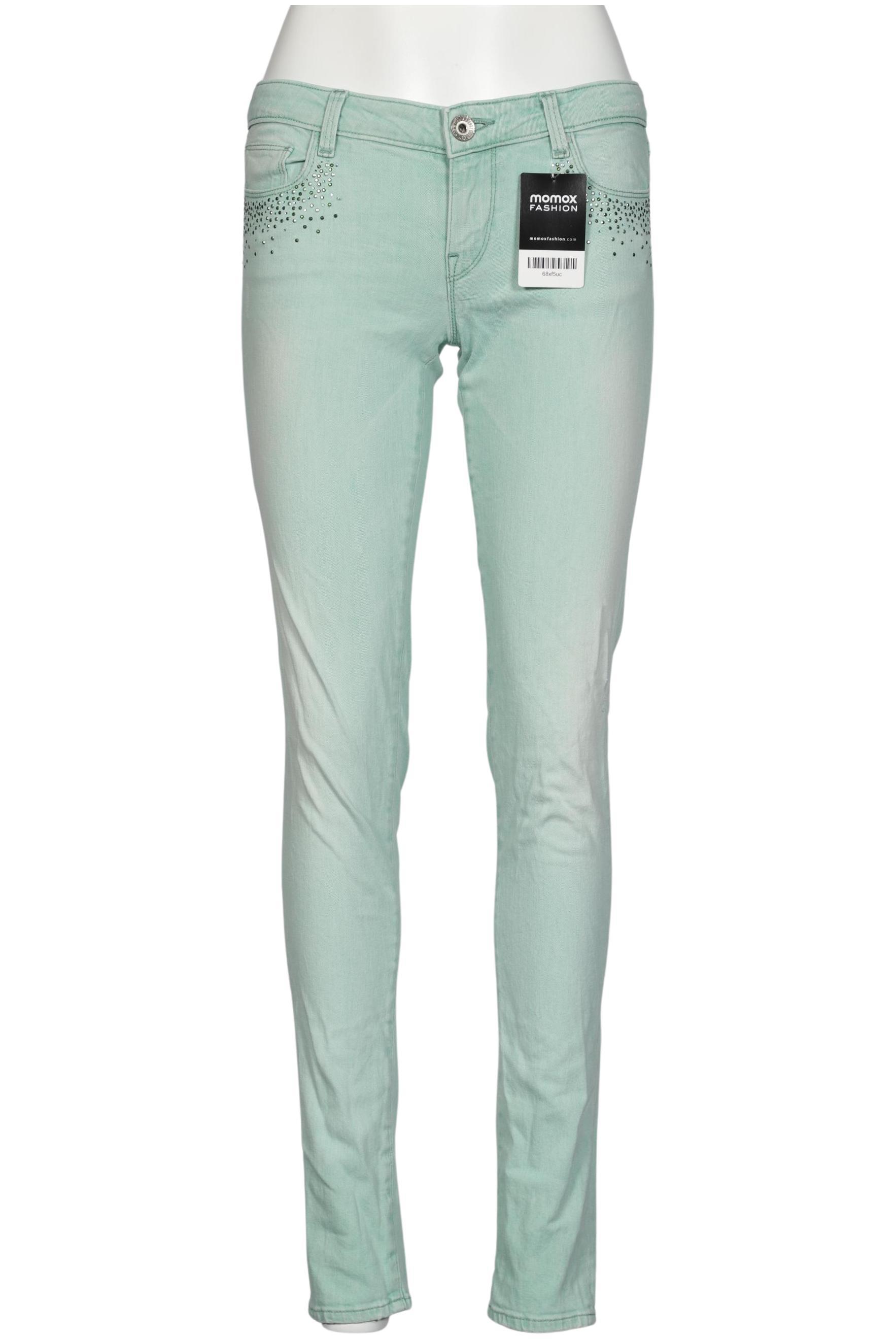 

Guess Damen Jeans, hellgrün, Gr. 30