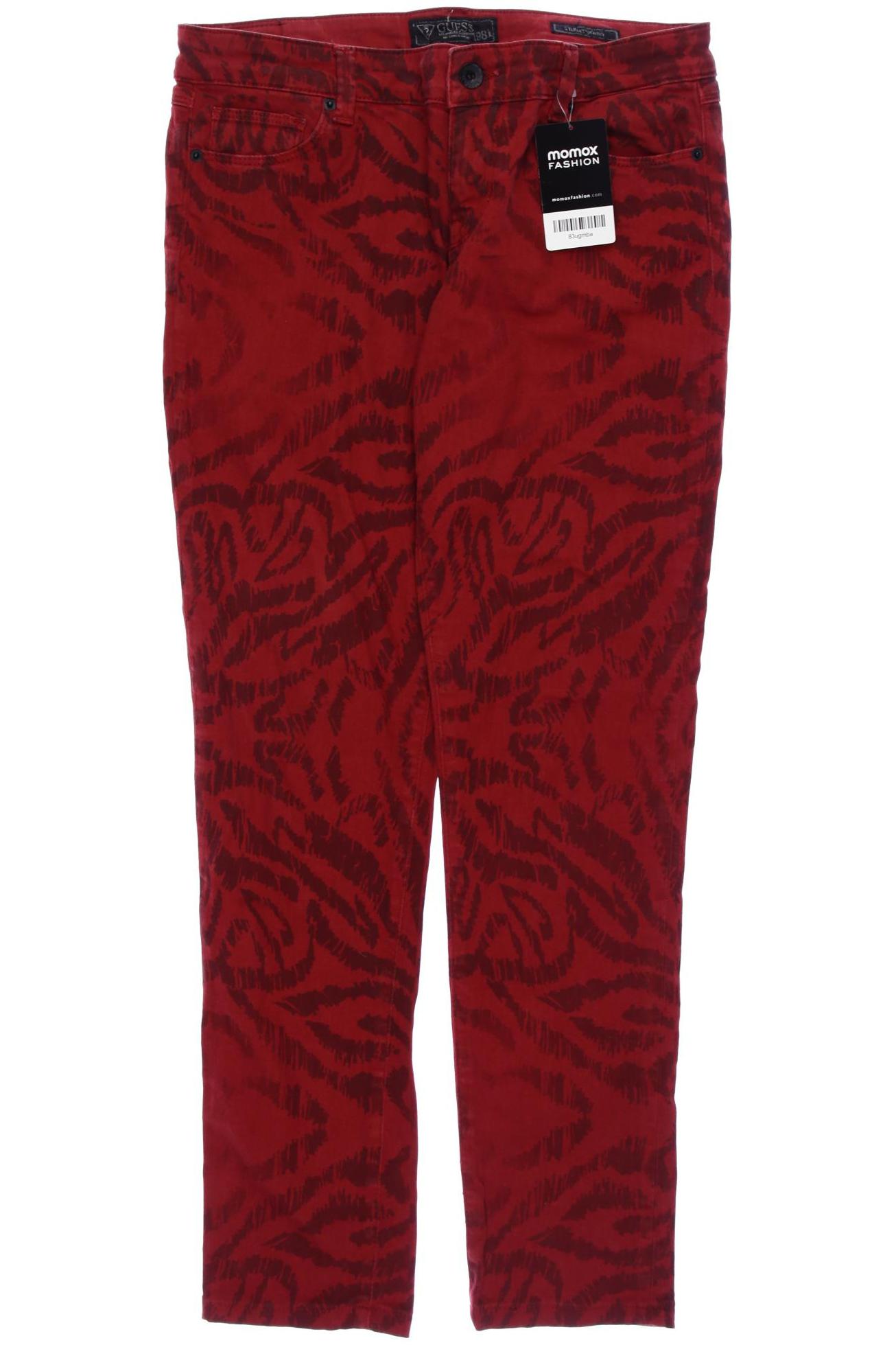 

Guess Damen Jeans, rot, Gr. 30