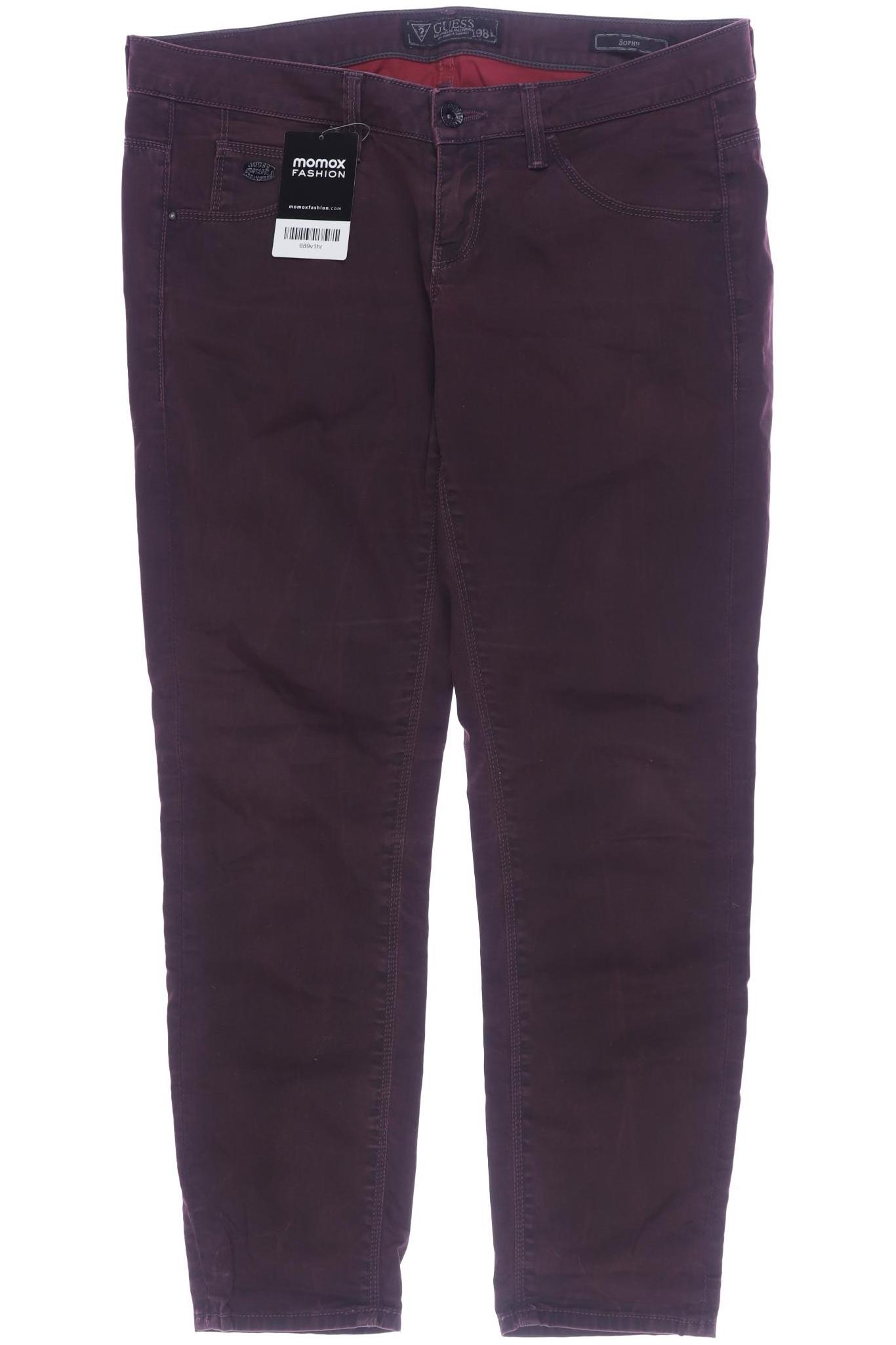 

Guess Damen Jeans, bordeaux, Gr. 29