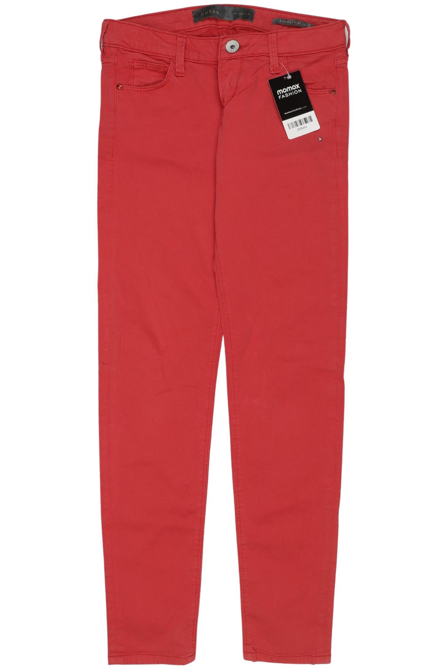 

Guess Damen Jeans, rot, Gr. 25