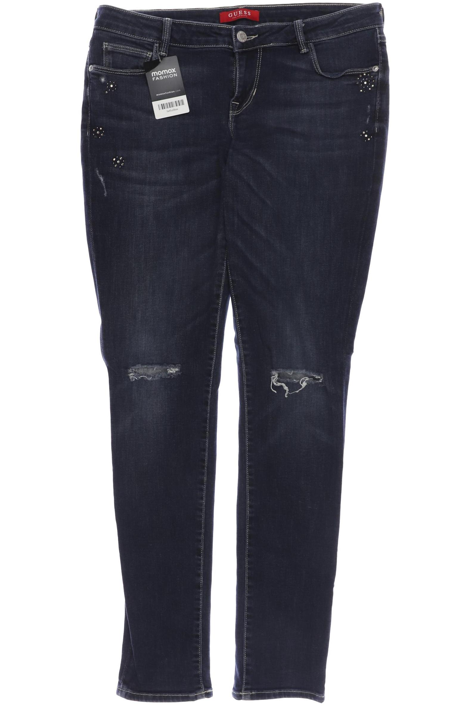 

GUESS Damen Jeans, marineblau