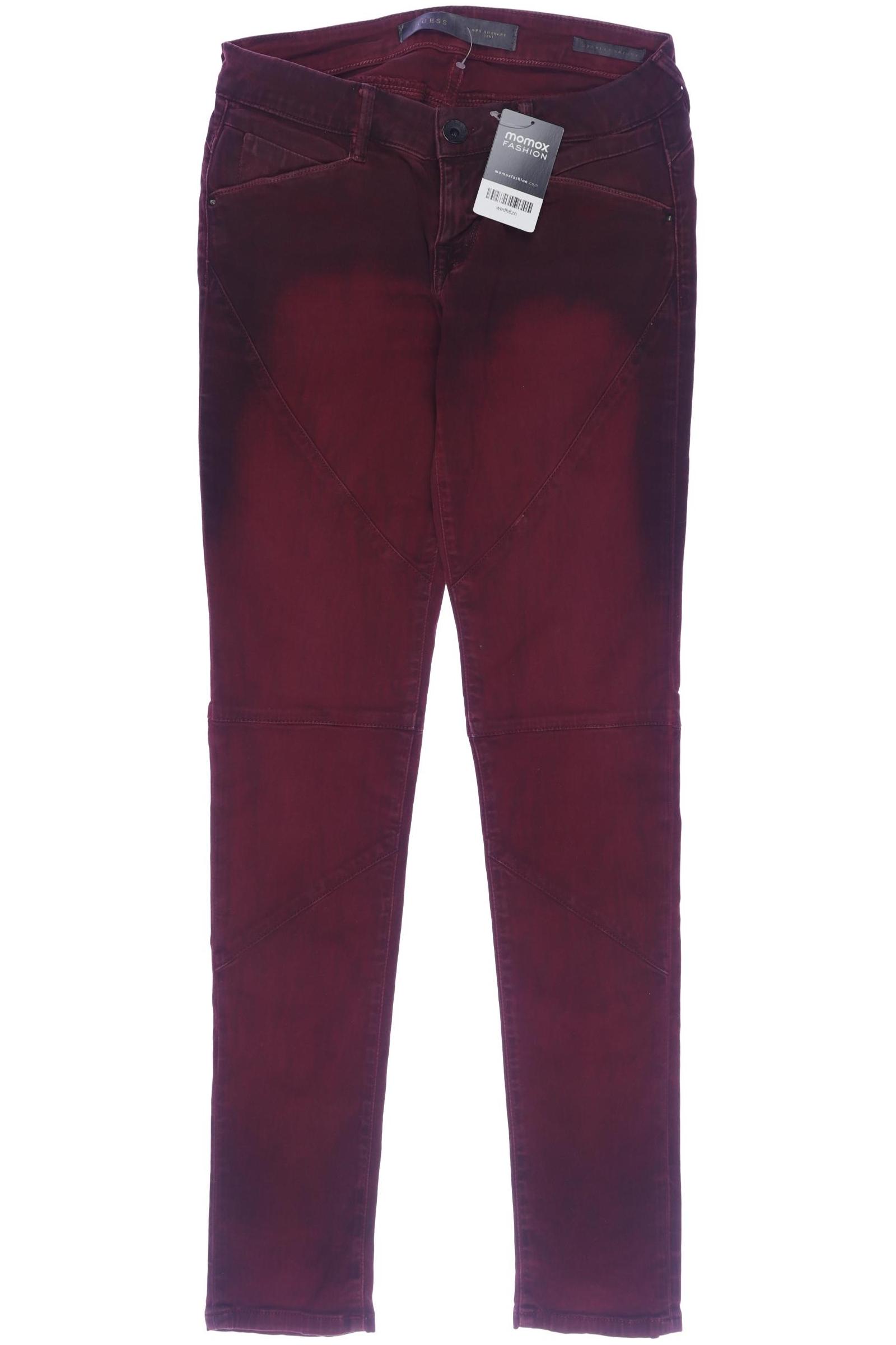 

Guess Damen Jeans, bordeaux, Gr. 28