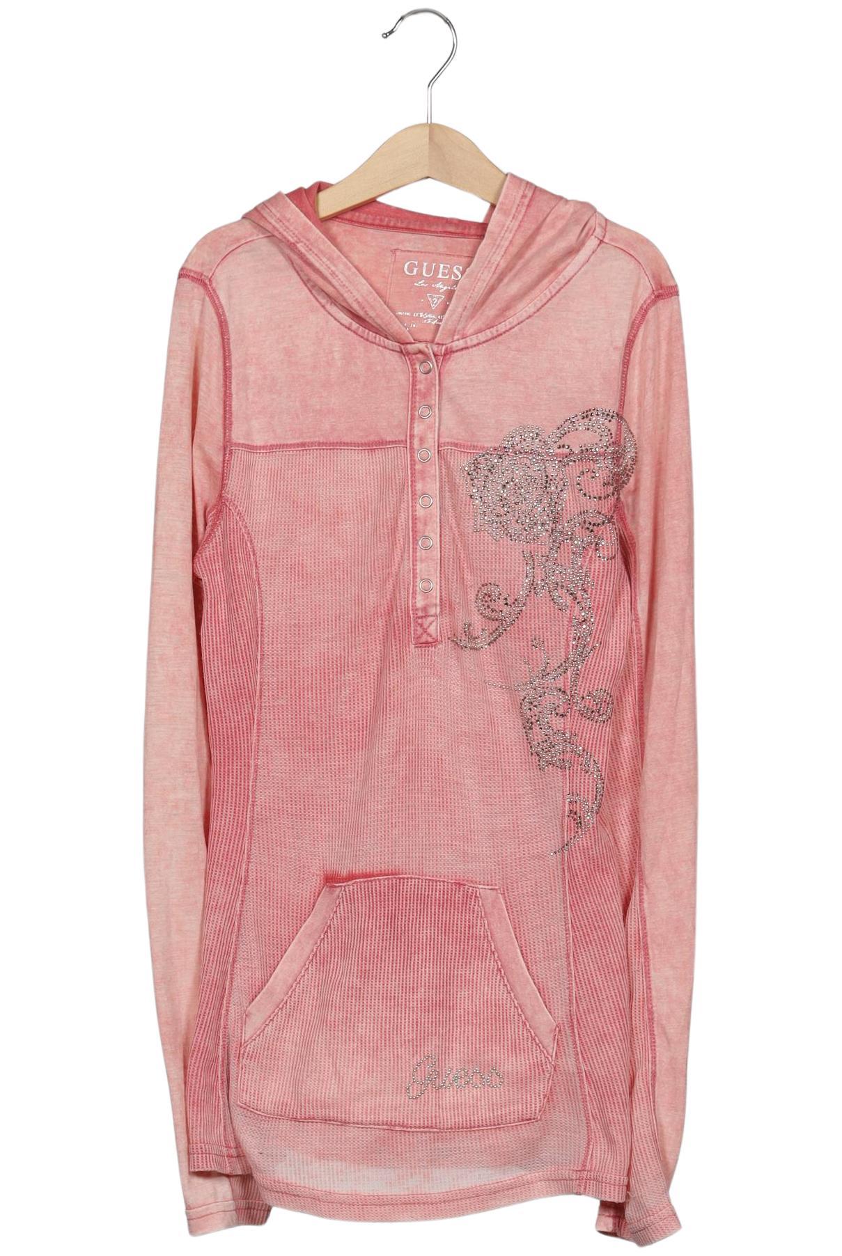 

Guess Damen Kapuzenpullover, pink, Gr. 34