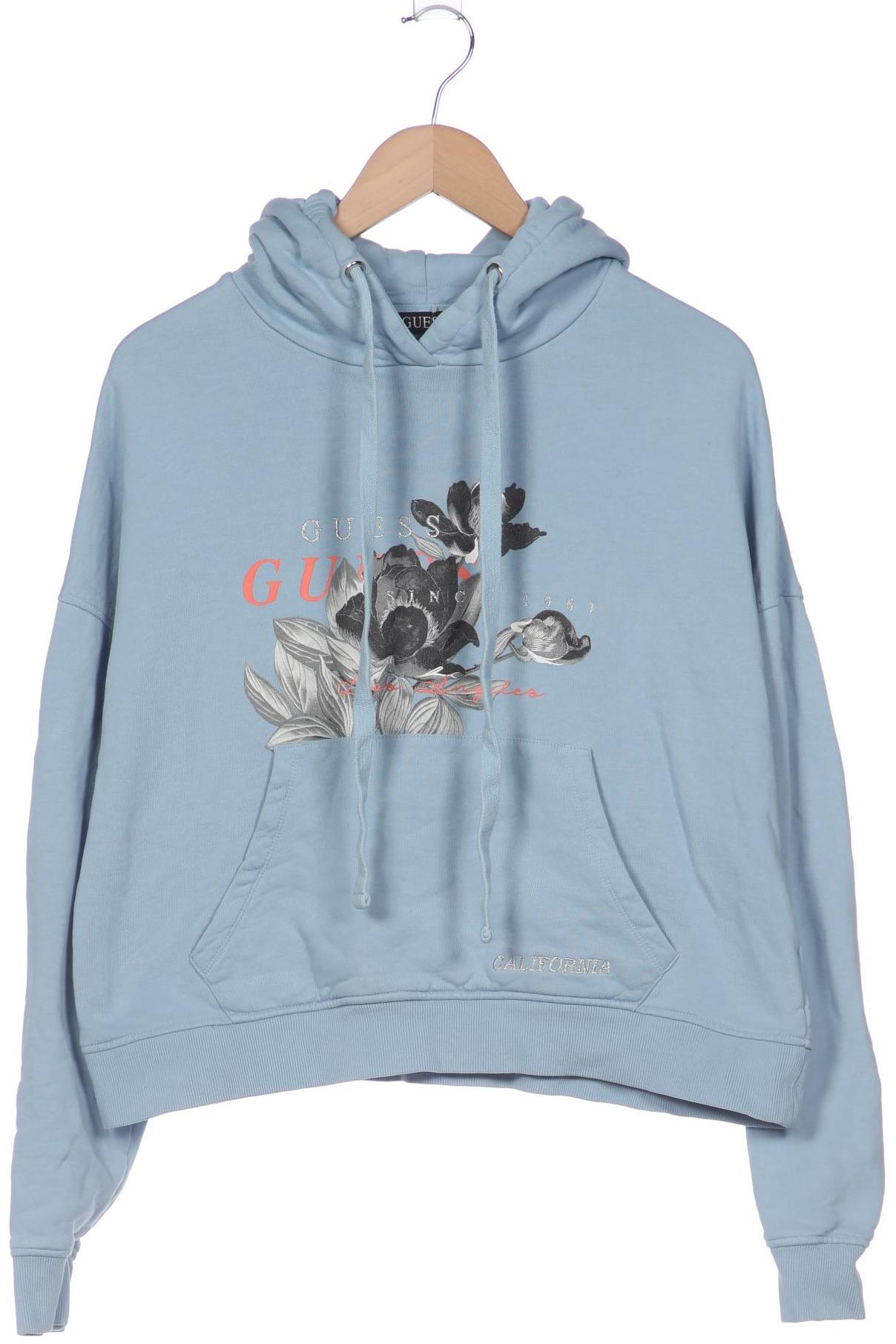 

Guess Damen Kapuzenpullover, hellblau, Gr. 42