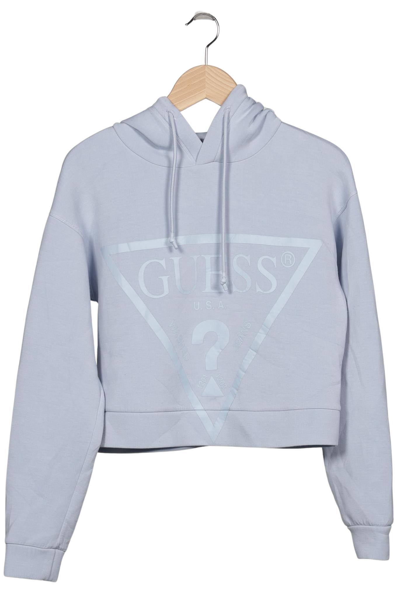 

Guess Damen Kapuzenpullover, hellblau, Gr. 38