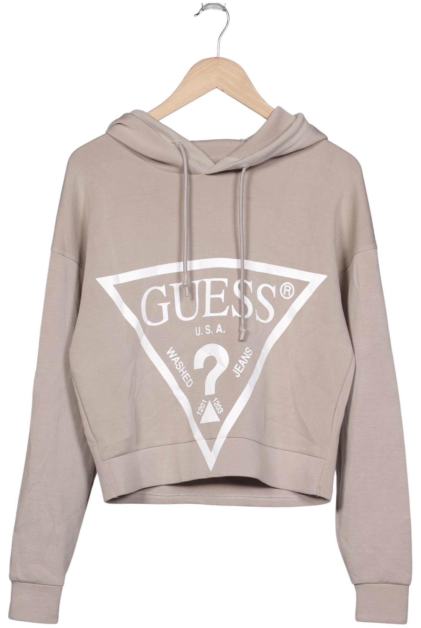 

Guess Damen Kapuzenpullover, beige, Gr. 38
