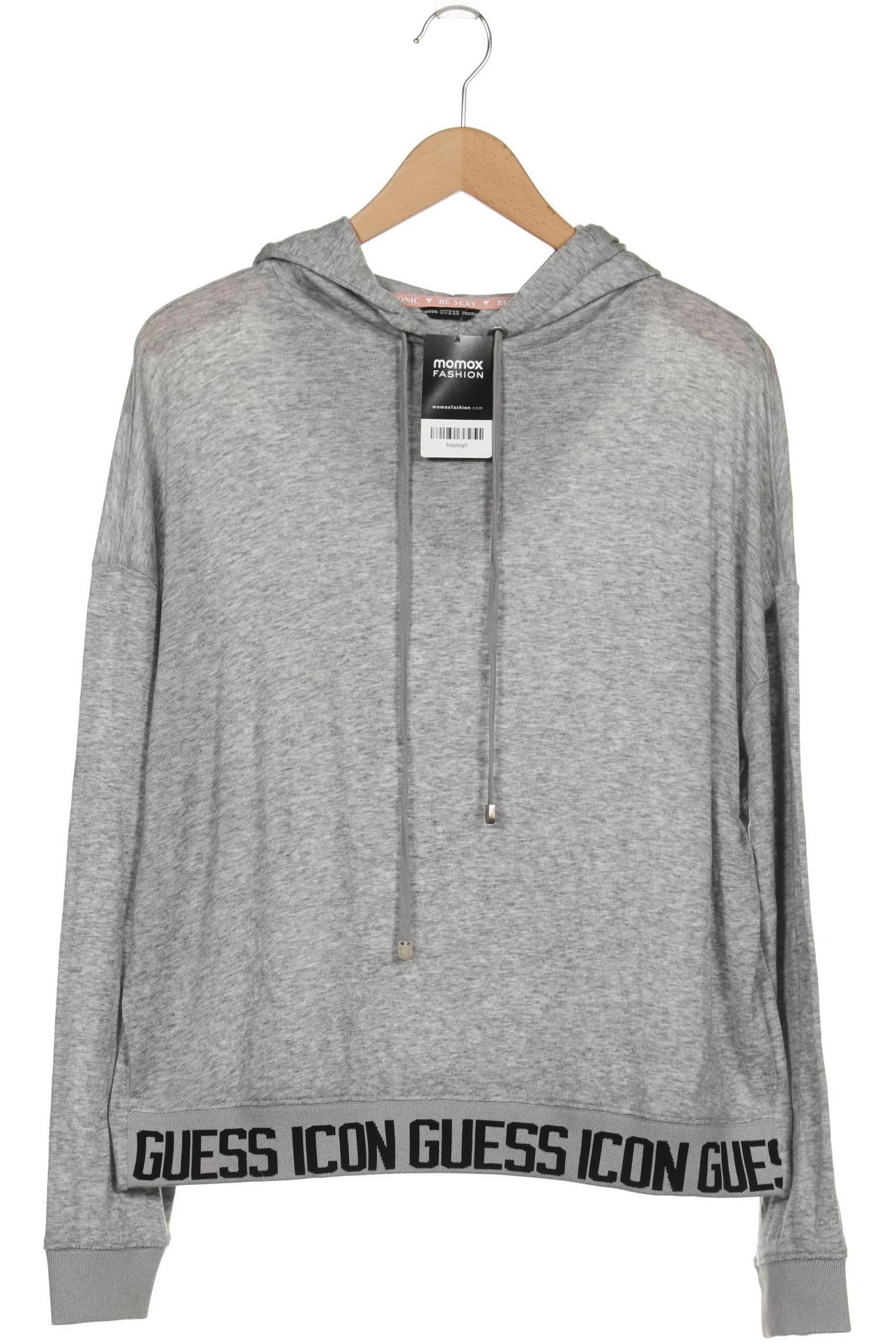 

GUESS Damen Kapuzenpullover, grau