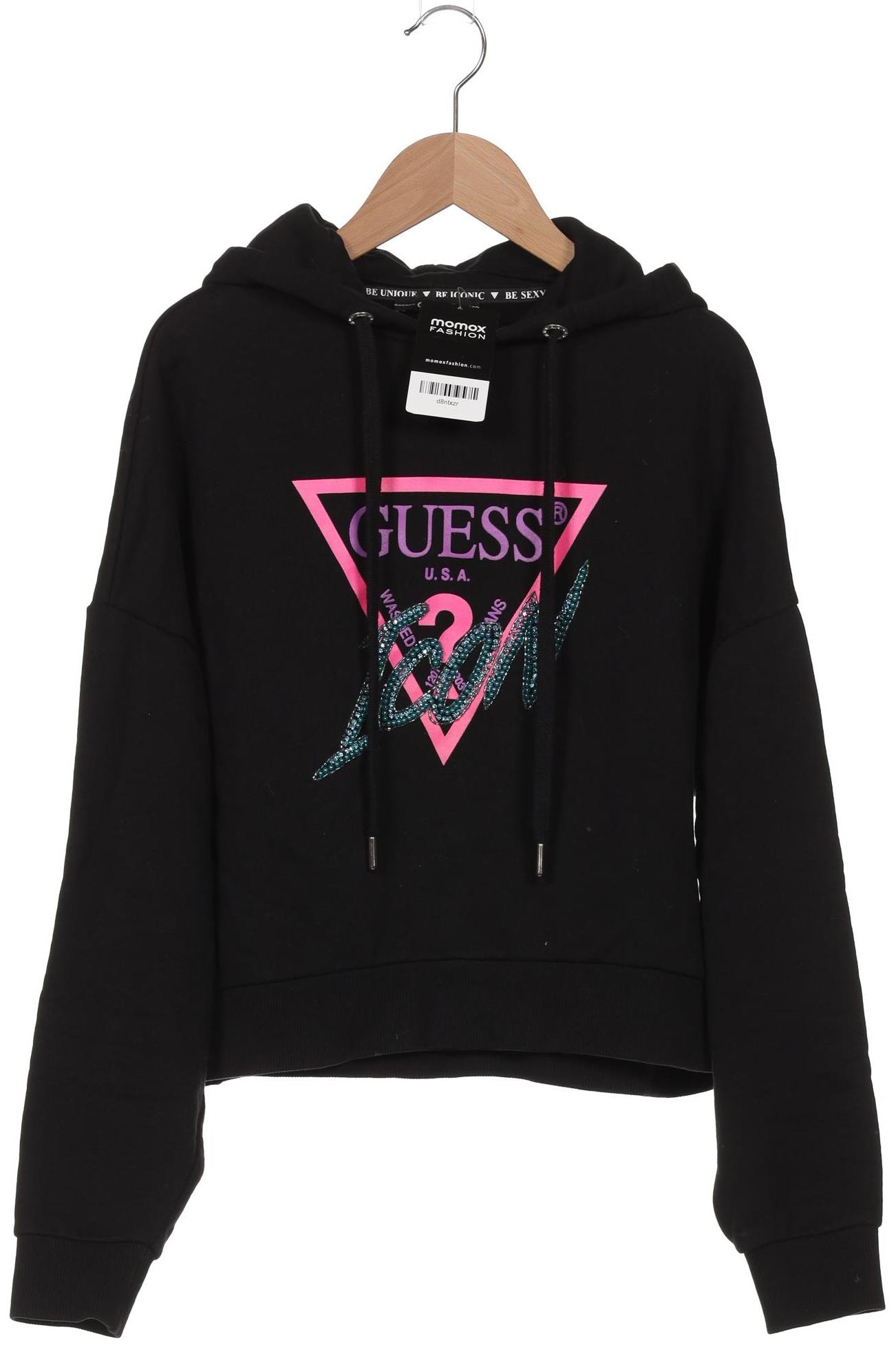 

Guess Damen Kapuzenpullover, schwarz, Gr. 34