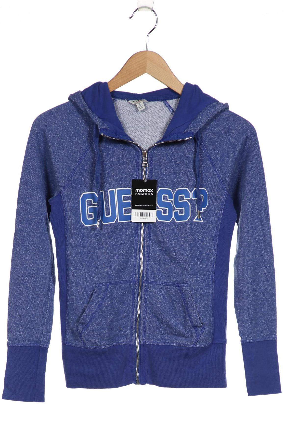 

GUESS Damen Kapuzenpullover, blau