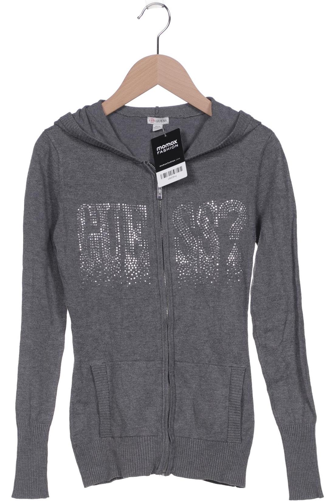 

GUESS Damen Kapuzenpullover, grau