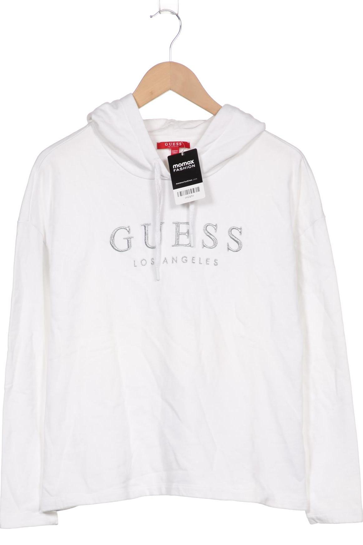 

GUESS Damen Kapuzenpullover, weiß