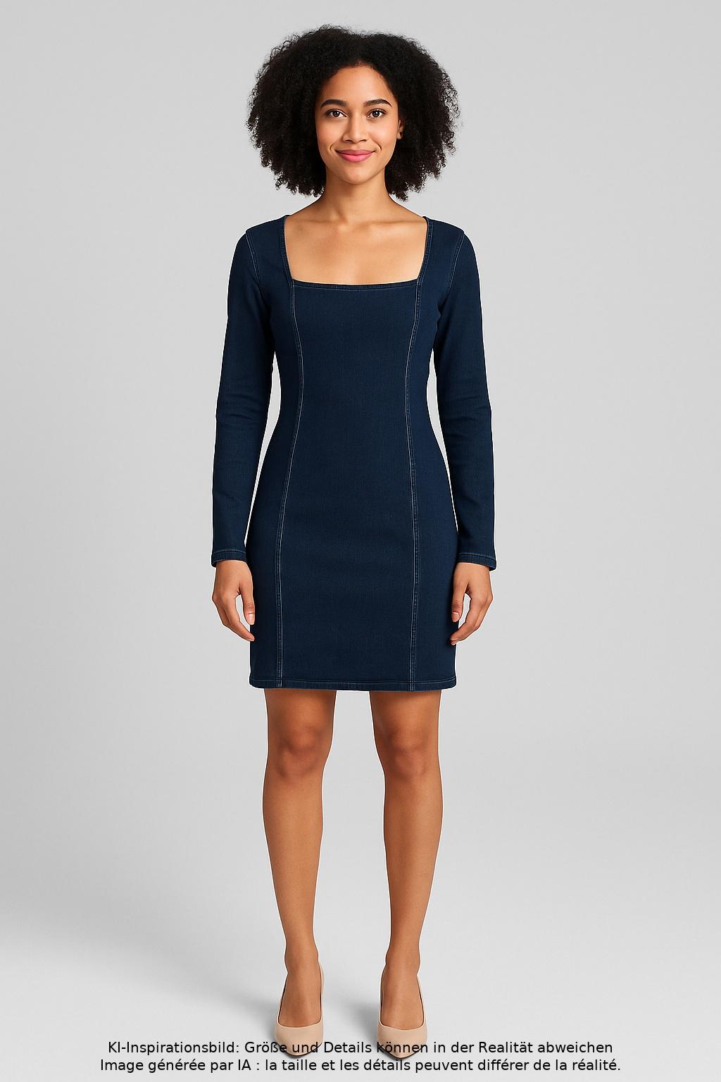 

Guess Damen Kleid, marineblau, Gr. 34